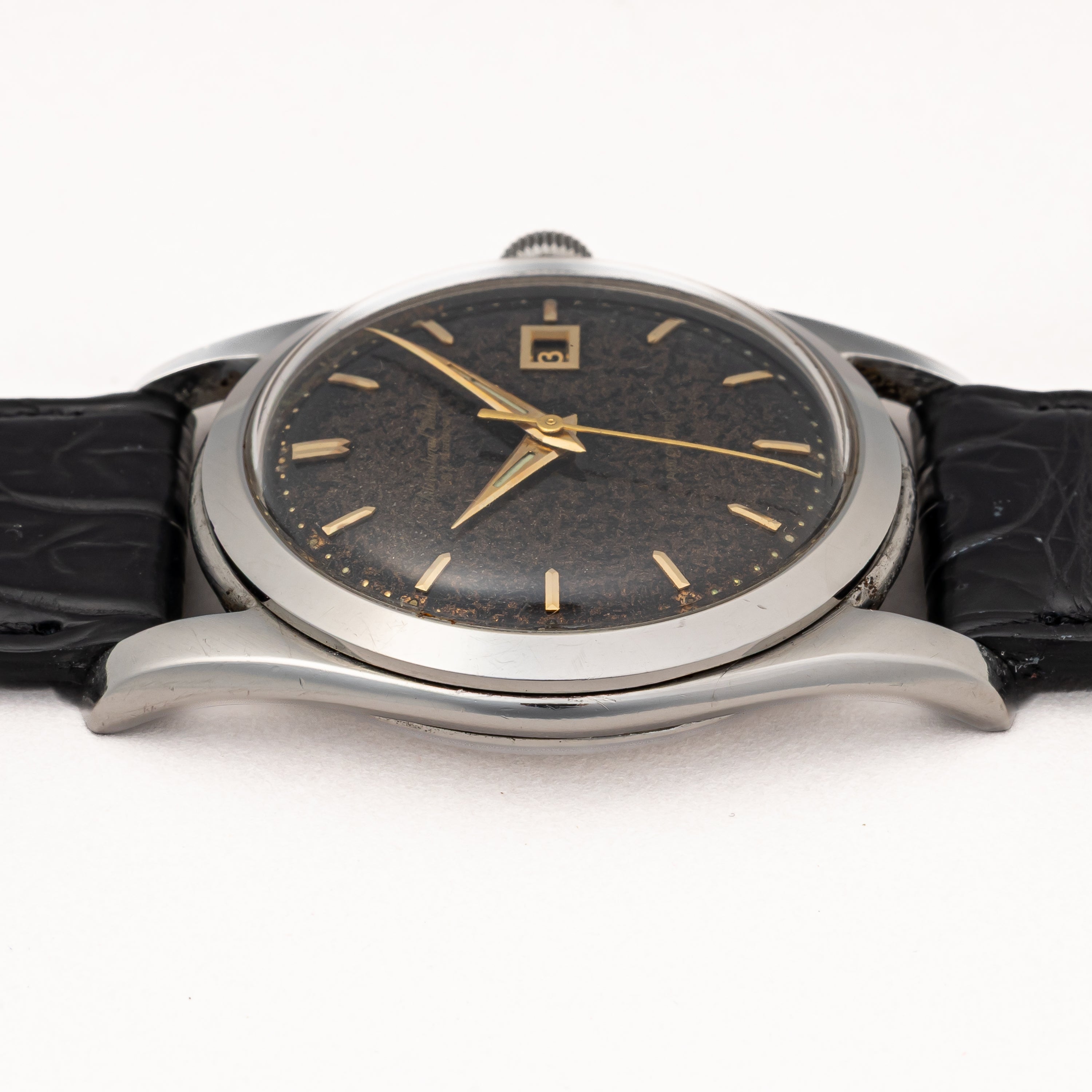 IWC	ギルトダイヤル ブラウンチェンジ 寄り目 1963年製 ペラトン式自動巻き Cal. 8531