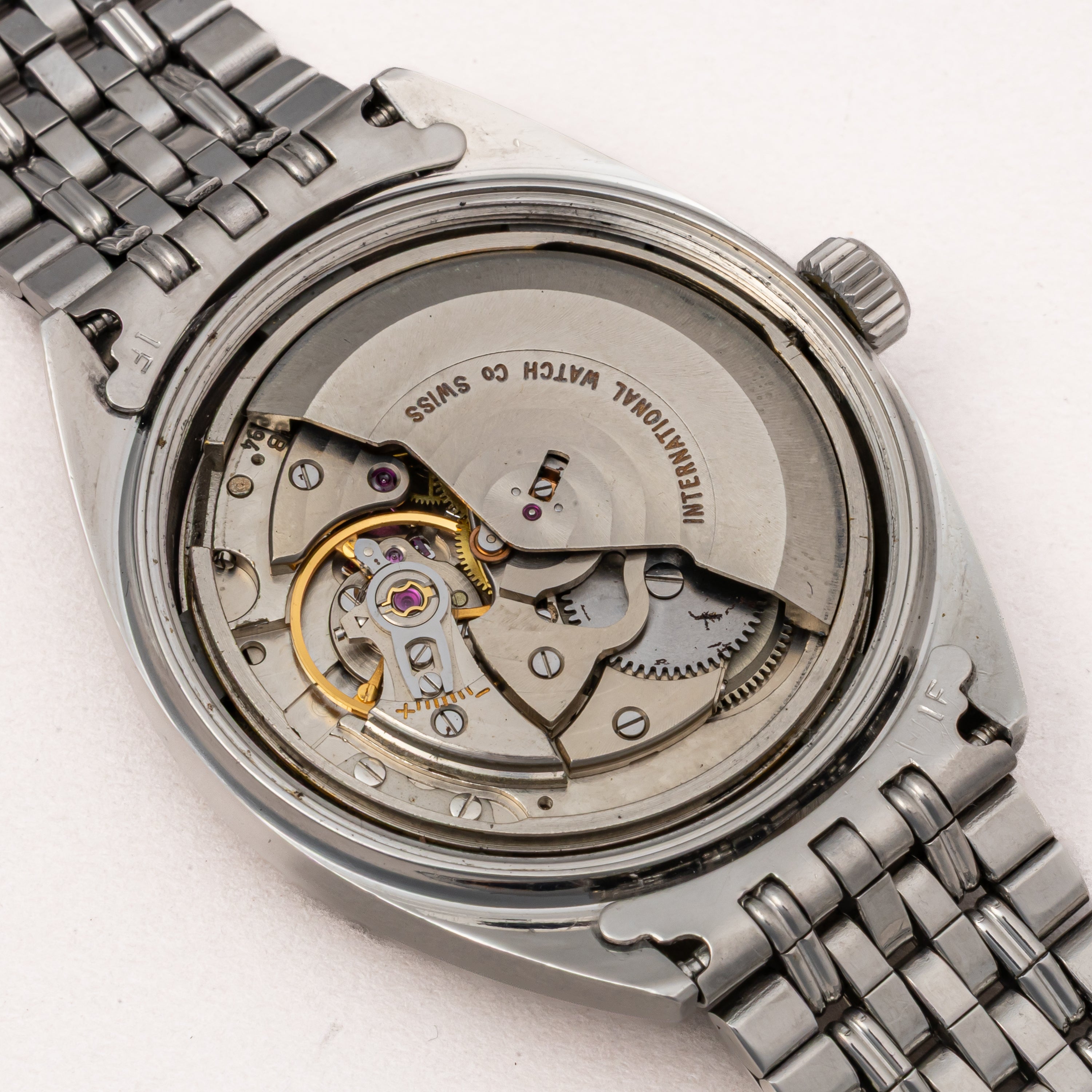 IWC ヨットクラブ 1971年製 純正ゲイフレアーブレス ペラトン式自動巻き