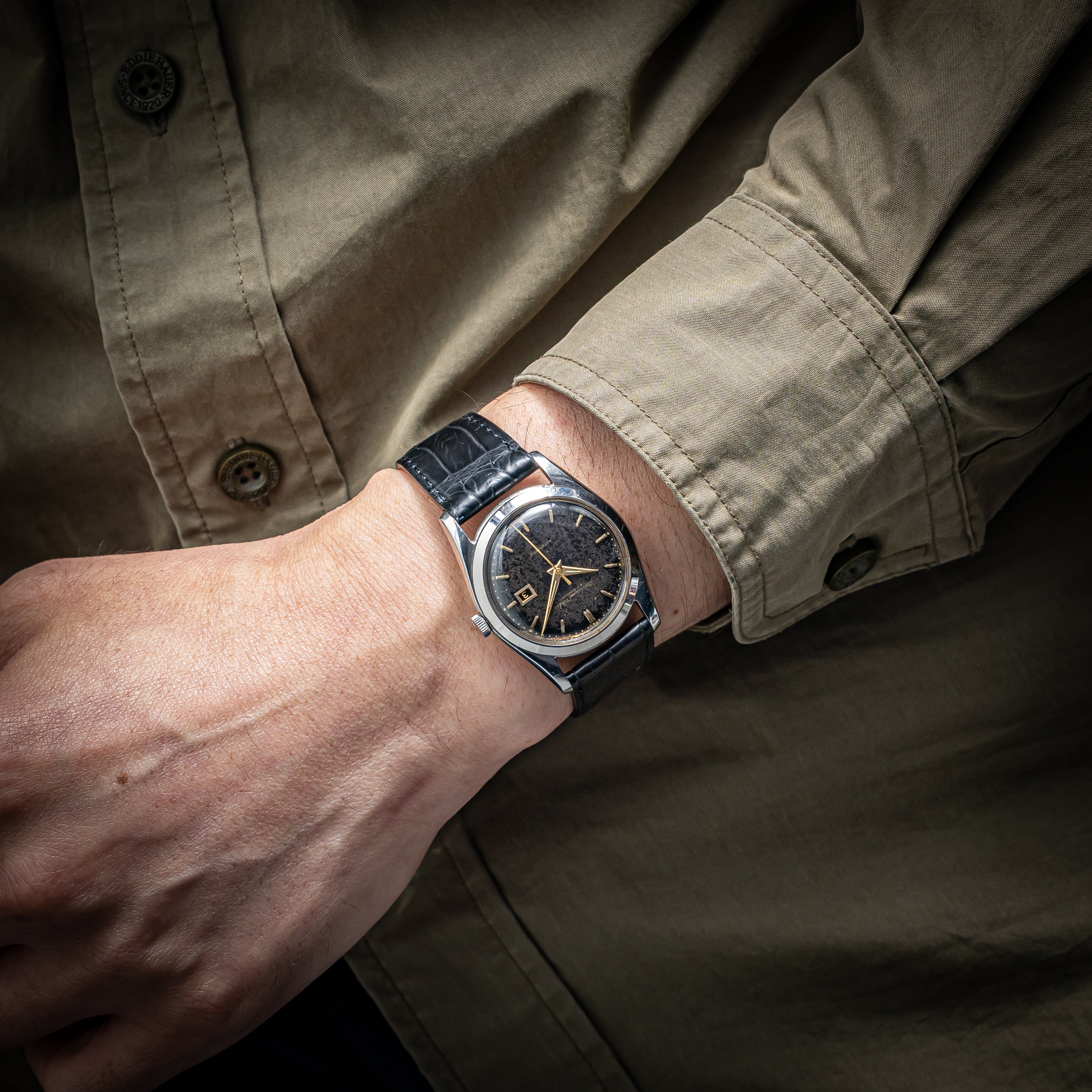 IWC	ギルトダイヤル ブラウンチェンジ 寄り目 1963年製 ペラトン式自動巻き Cal. 8531