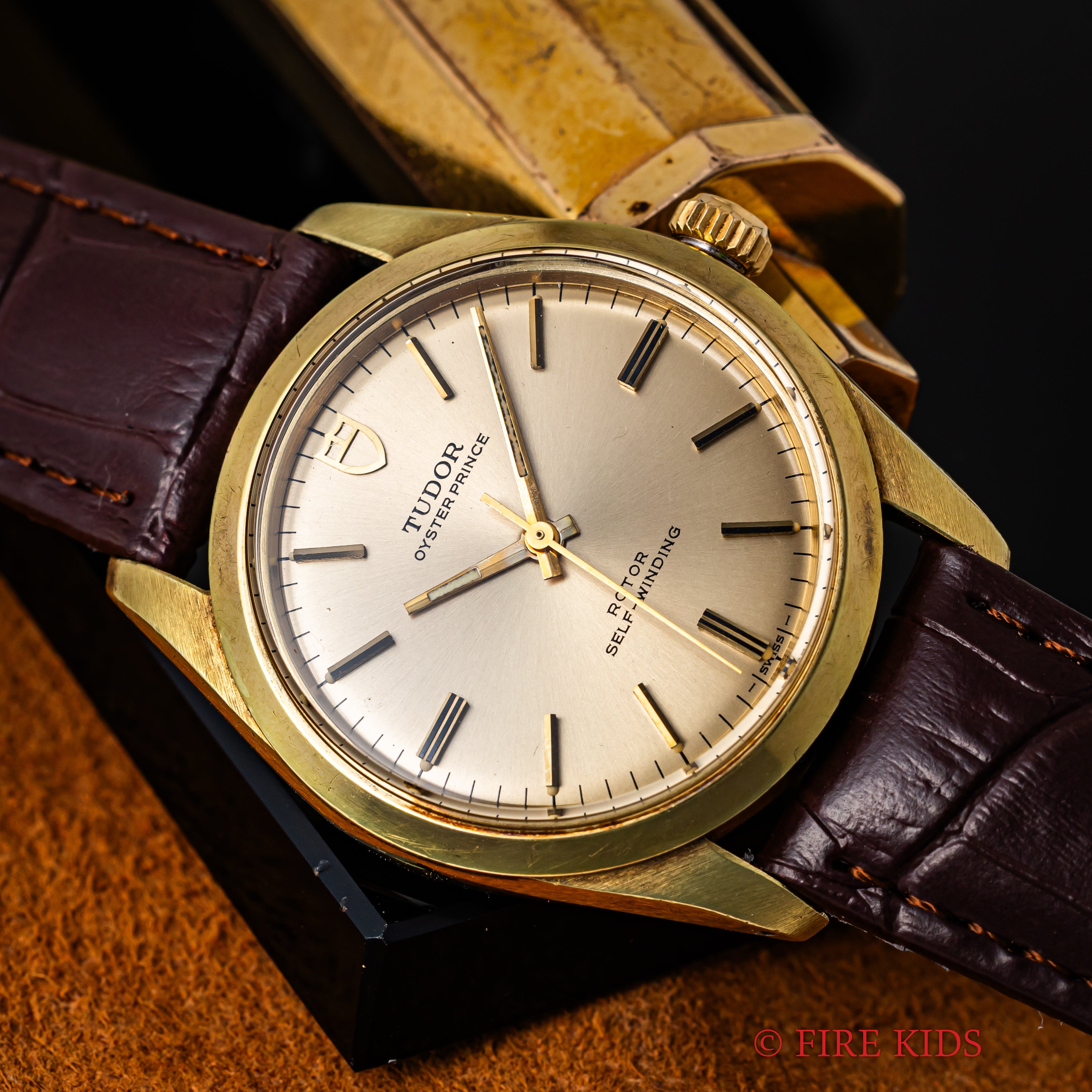 チューダー Ref.7995/1 金張り オイスタープリンス 自動巻き 1972年製 ノンデイト