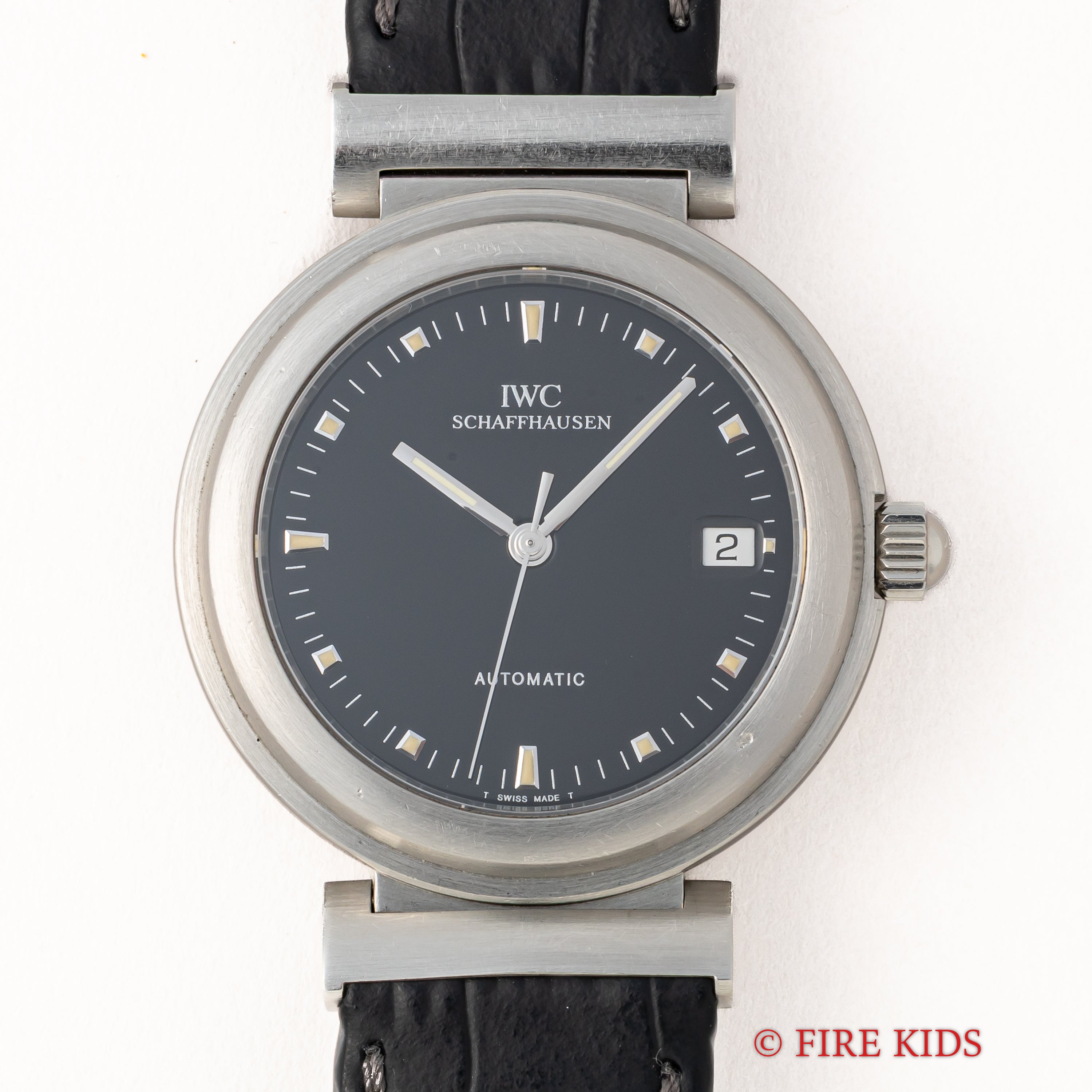 IWC ダ・ヴィンチ ブラックダイヤル トリチウム夜光 オートマチック 1998年製 箱・冊子付き