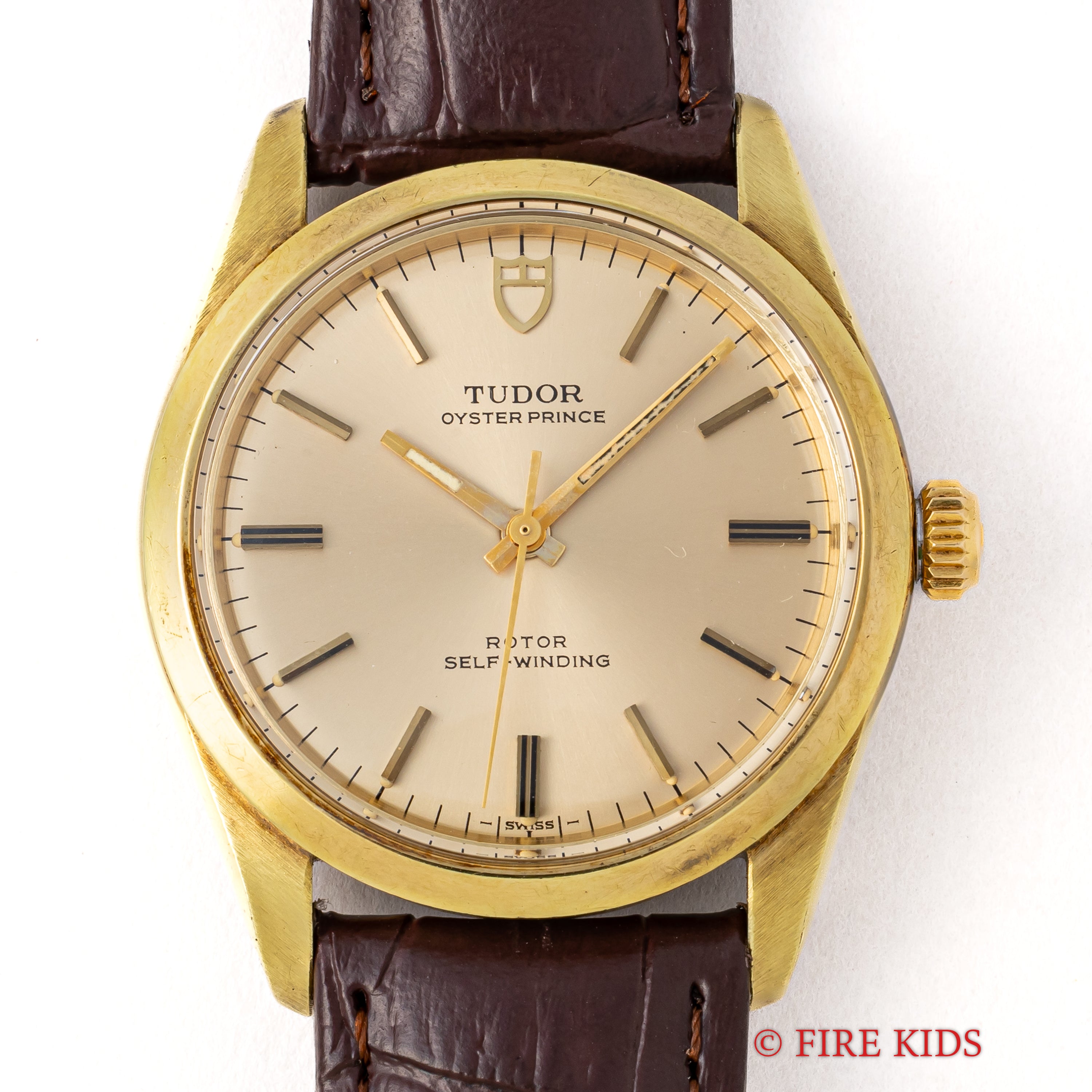 チューダー Ref.7995/1 金張り オイスタープリンス 自動巻き 1972年製 ノンデイト