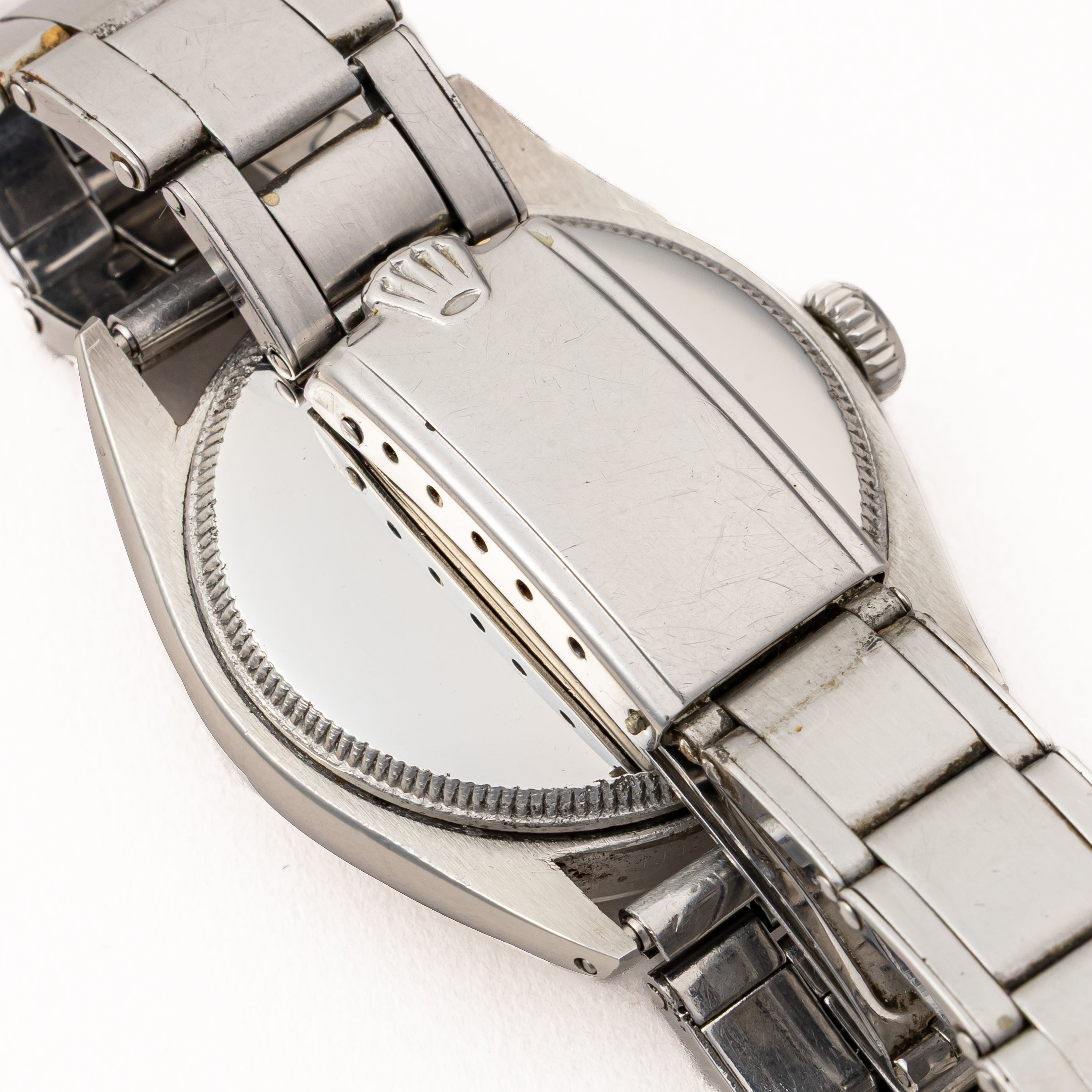 ロレックス オイスター シェブロンダイヤル 手巻き ゲイフレアーブレス スーパーオイスター 1952年製 Ref.6022