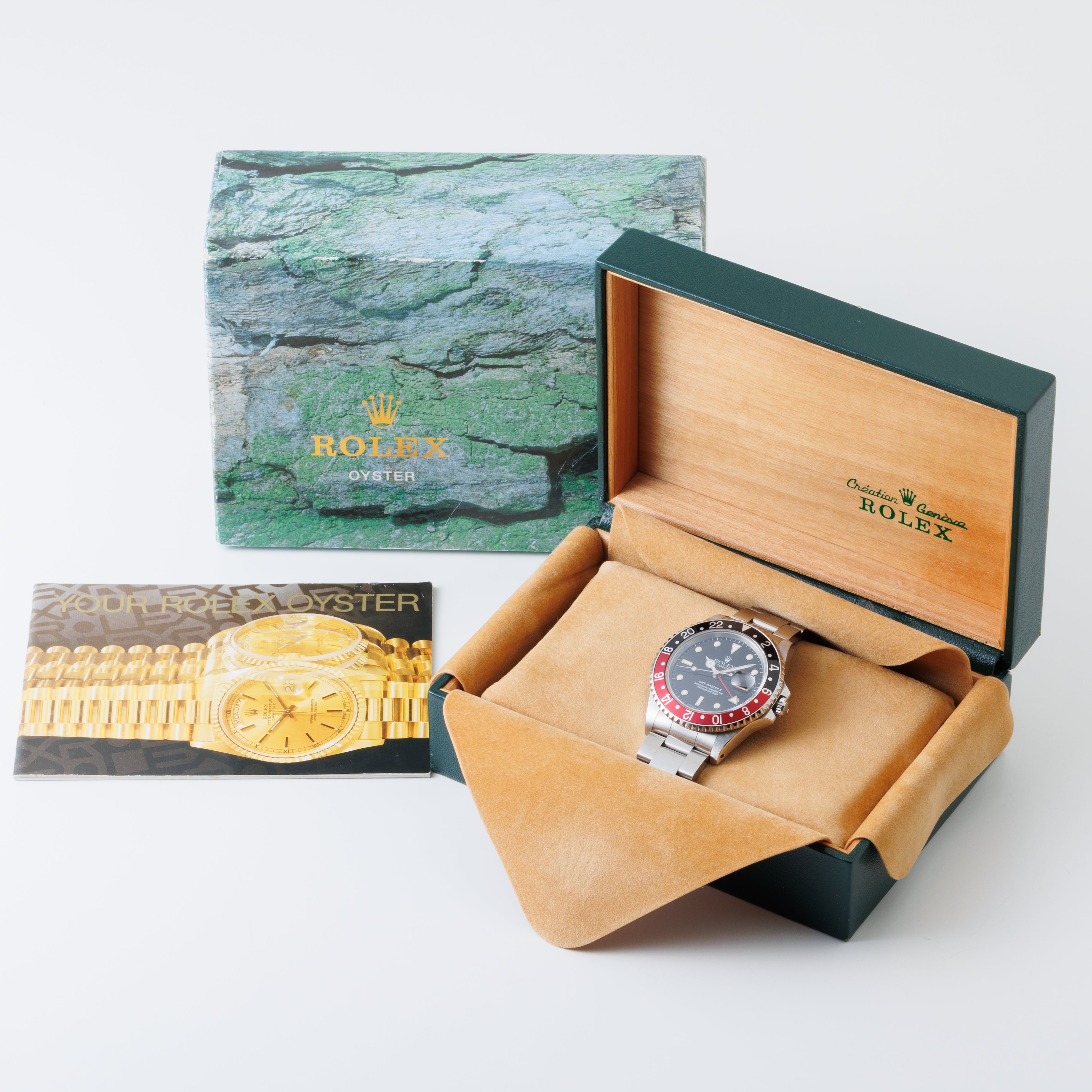 ロレックス GMTマスターⅡ1988年～1989年製  Ref.16710 コークベゼル 箱付き ノンポリッシュ