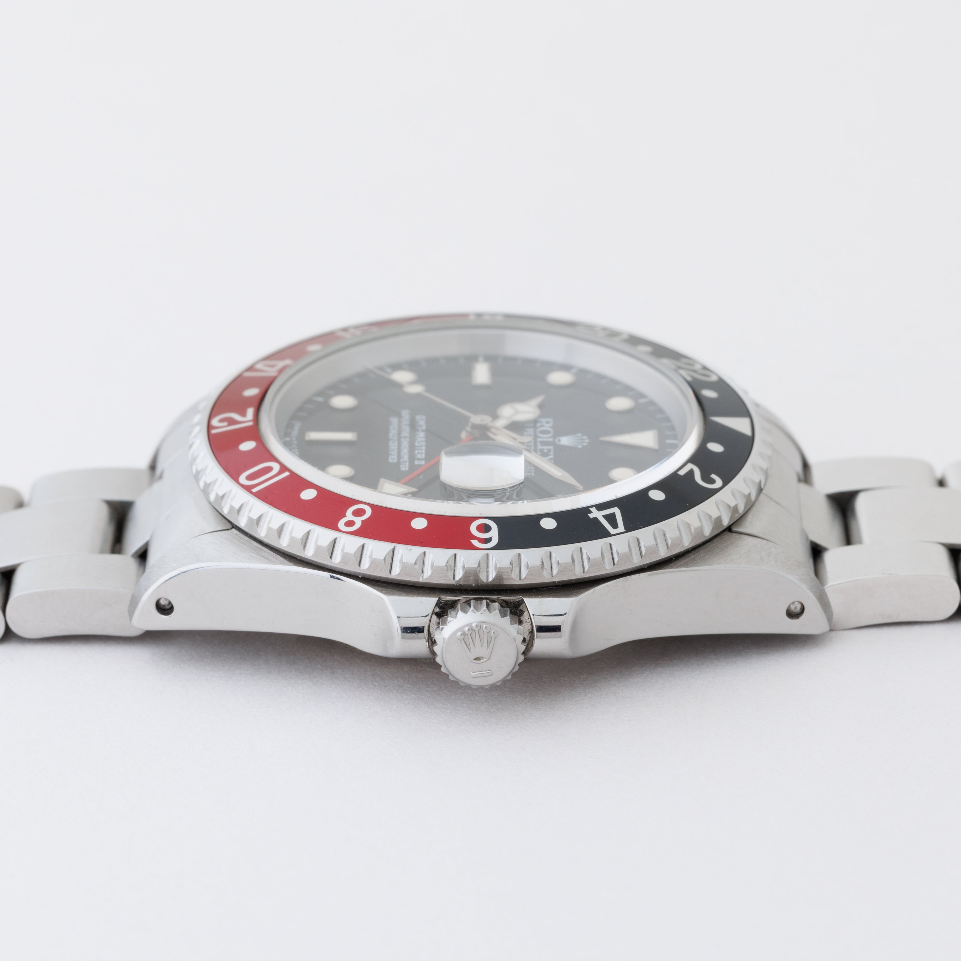 ロレックス GMTマスターⅡ1988年～1989年製  Ref.16710 コークベゼル 箱付き ノンポリッシュ