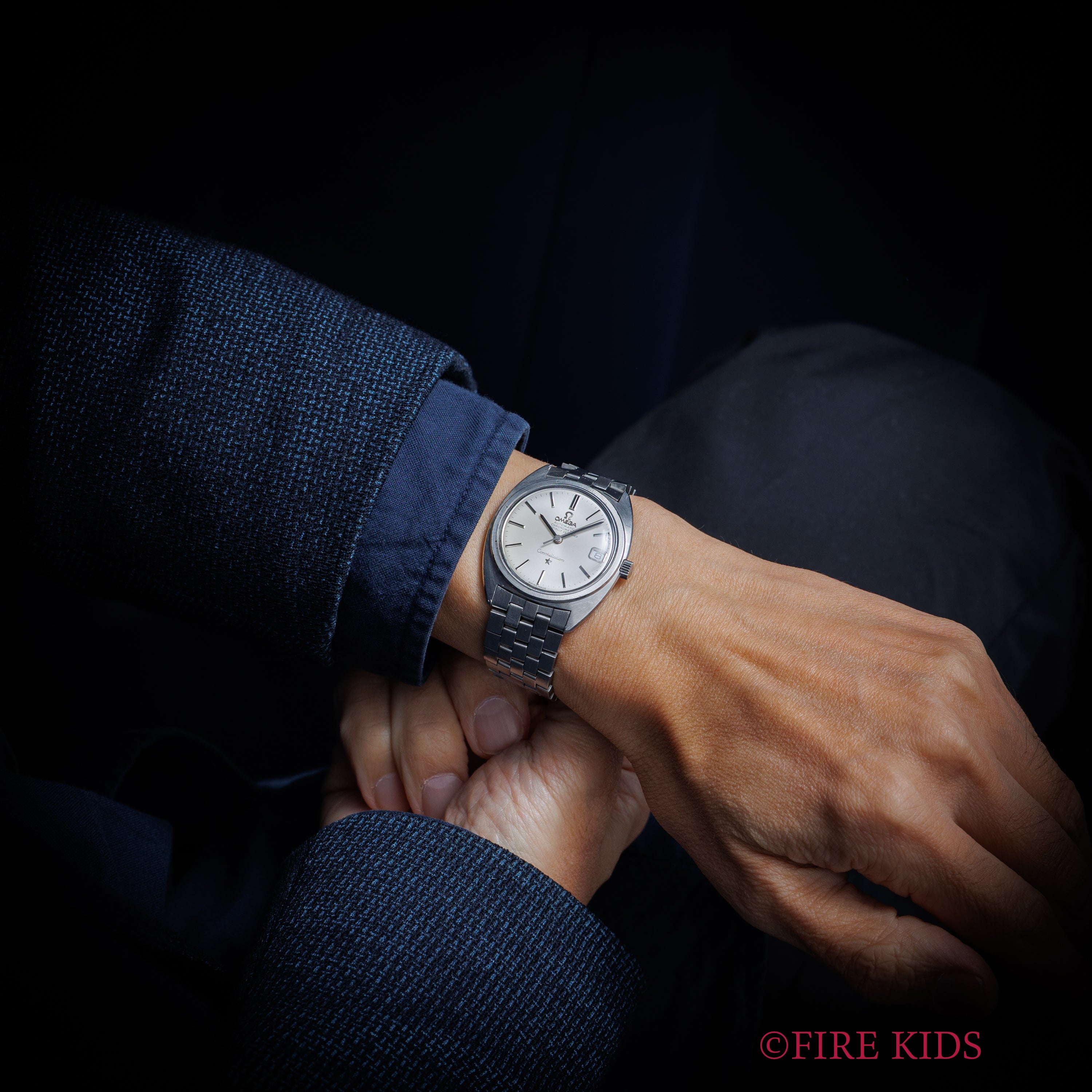 オメガ コンステレーション ジェンタデザイン前期型 1969年製 Ref.168.017 SP 純正ブレス付