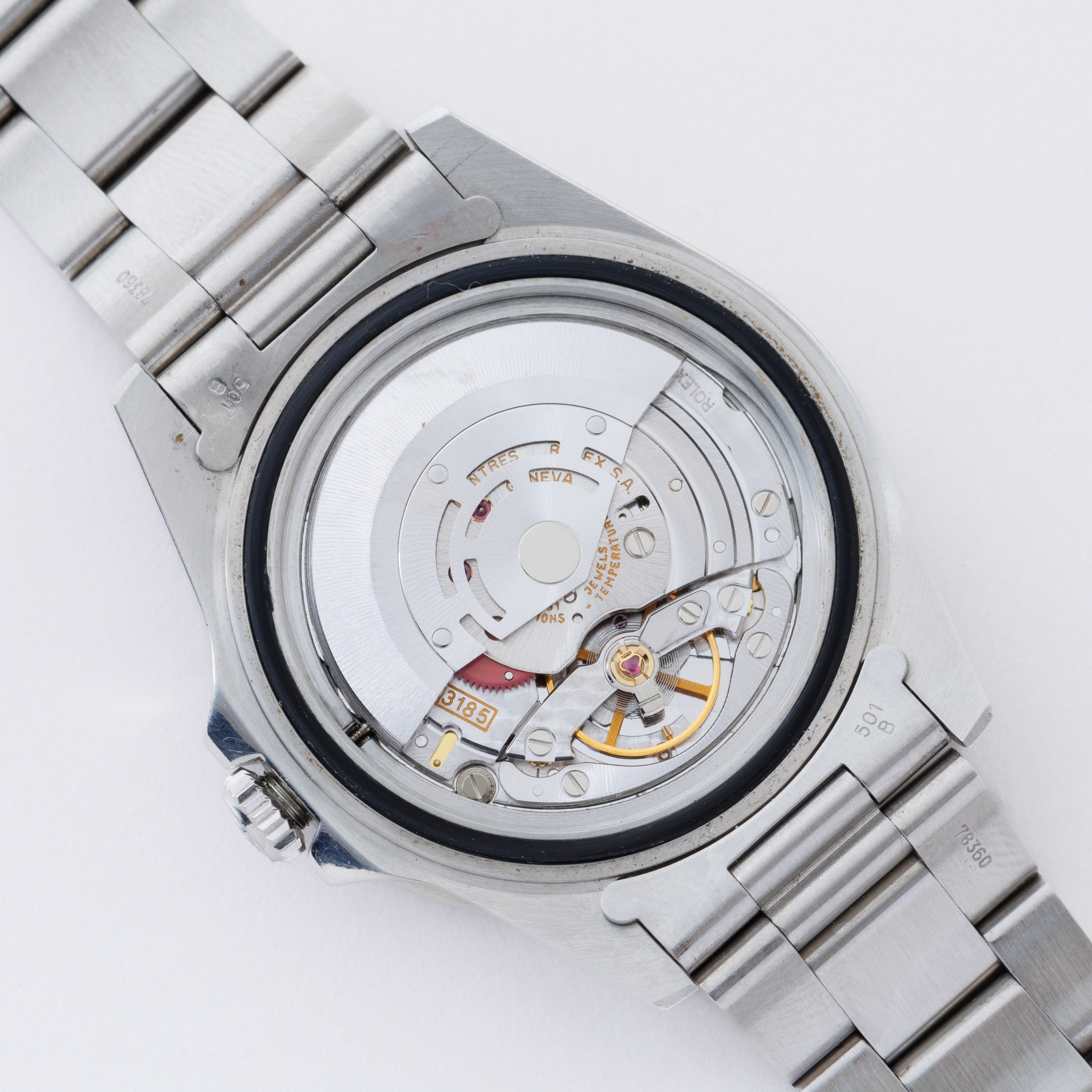 ロレックス GMTマスターⅡ1988年～1989年製  Ref.16710 コークベゼル 箱付き ノンポリッシュ