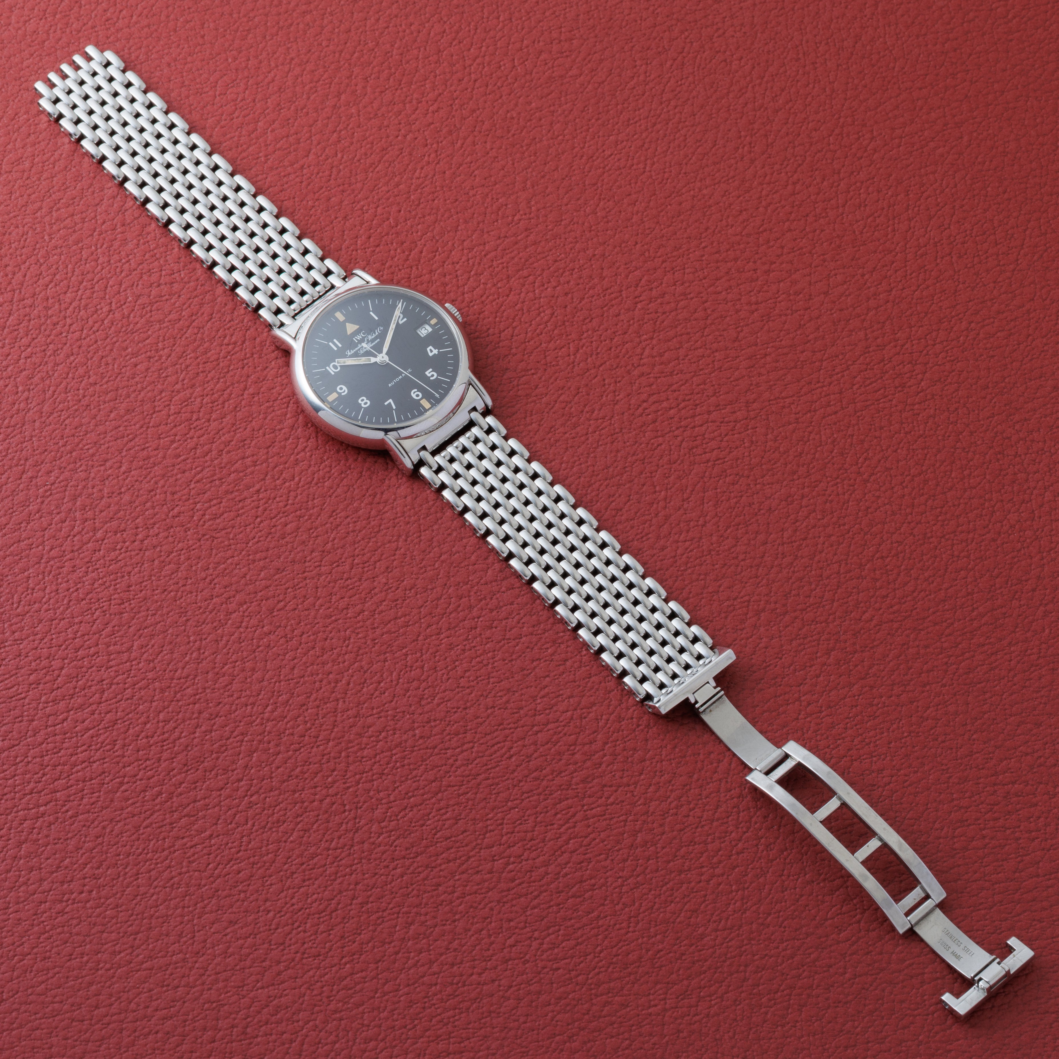 IWC ポートフィノ マークⅫダイヤル 1994年製 純正ライスブレス付き ギャラ、修理保証書付き