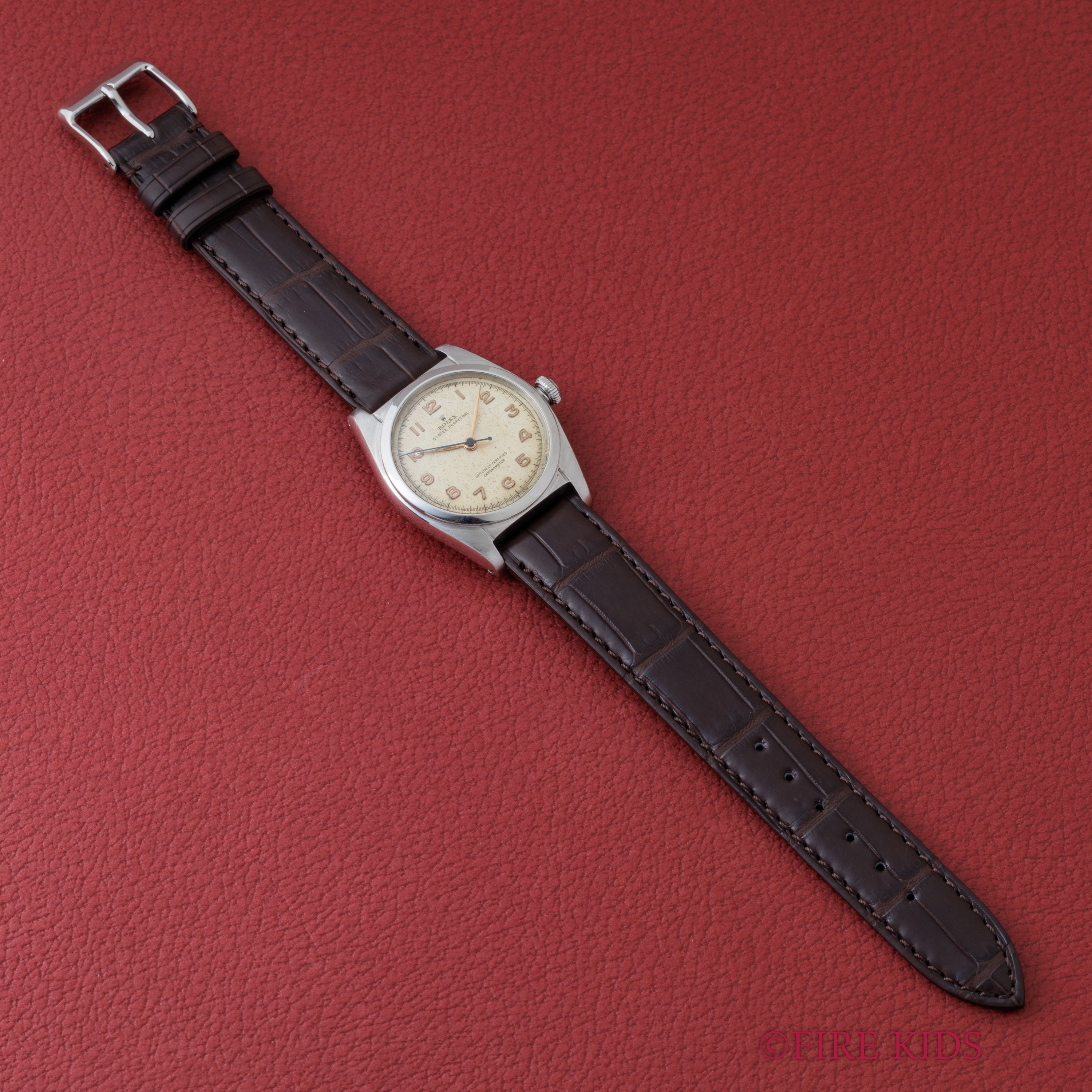 ロレックス バブルバック 全アラビアダイヤル Ref.5050 1948年製