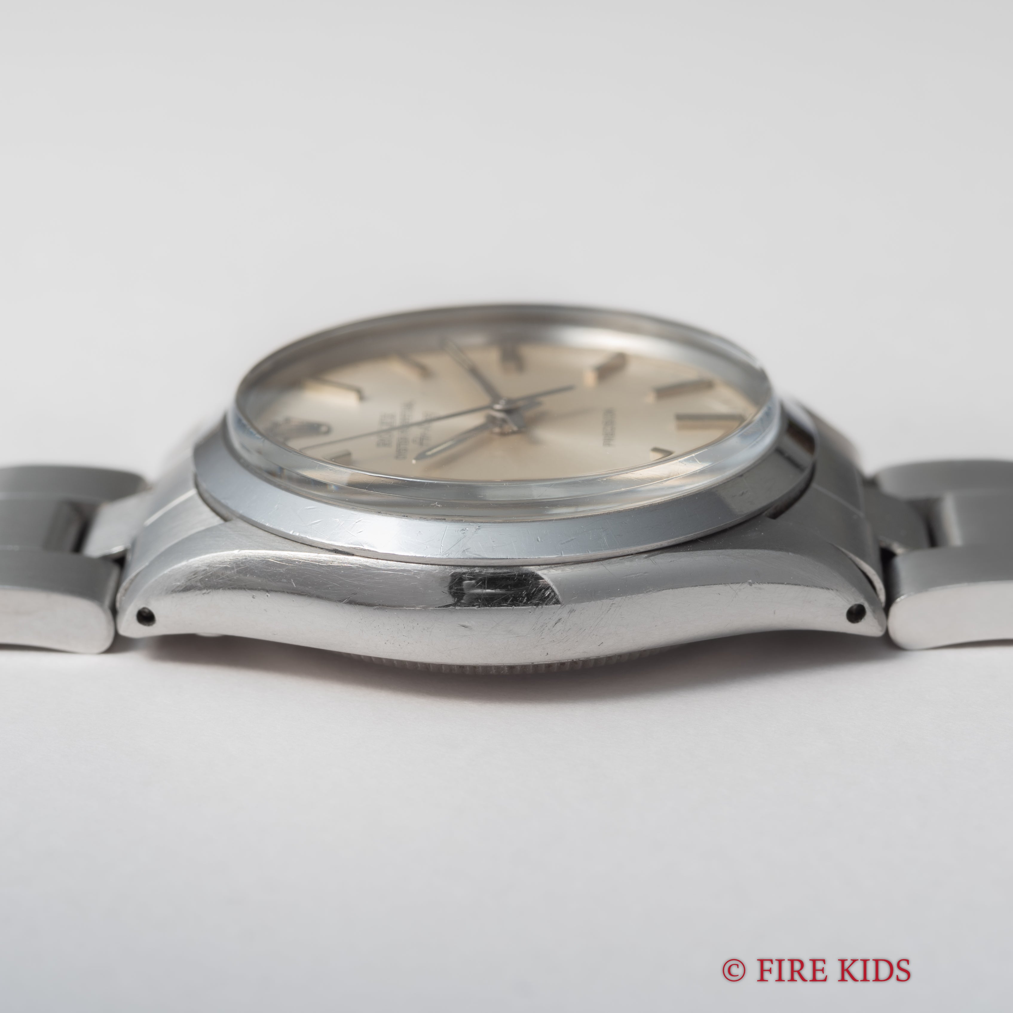 ロレックス エアキング 1982年製 シルバーダイヤル Ref.5500 自動巻ノンデイト