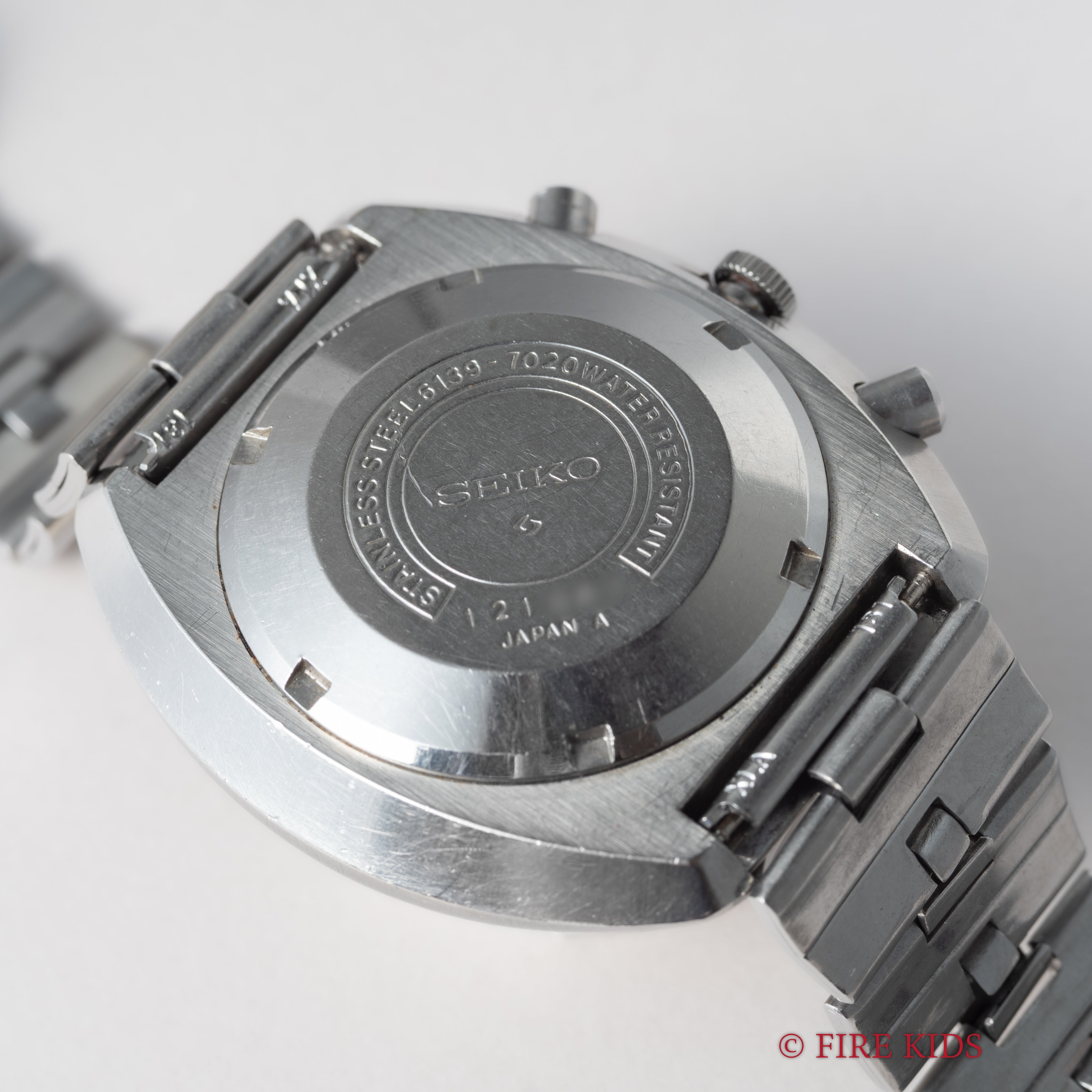 セイコー スピードタイマー 5スポーツ Ref.6139-7020 1971年製 純正ブレス付き Cal.6139A 自動巻きクロノグラフ