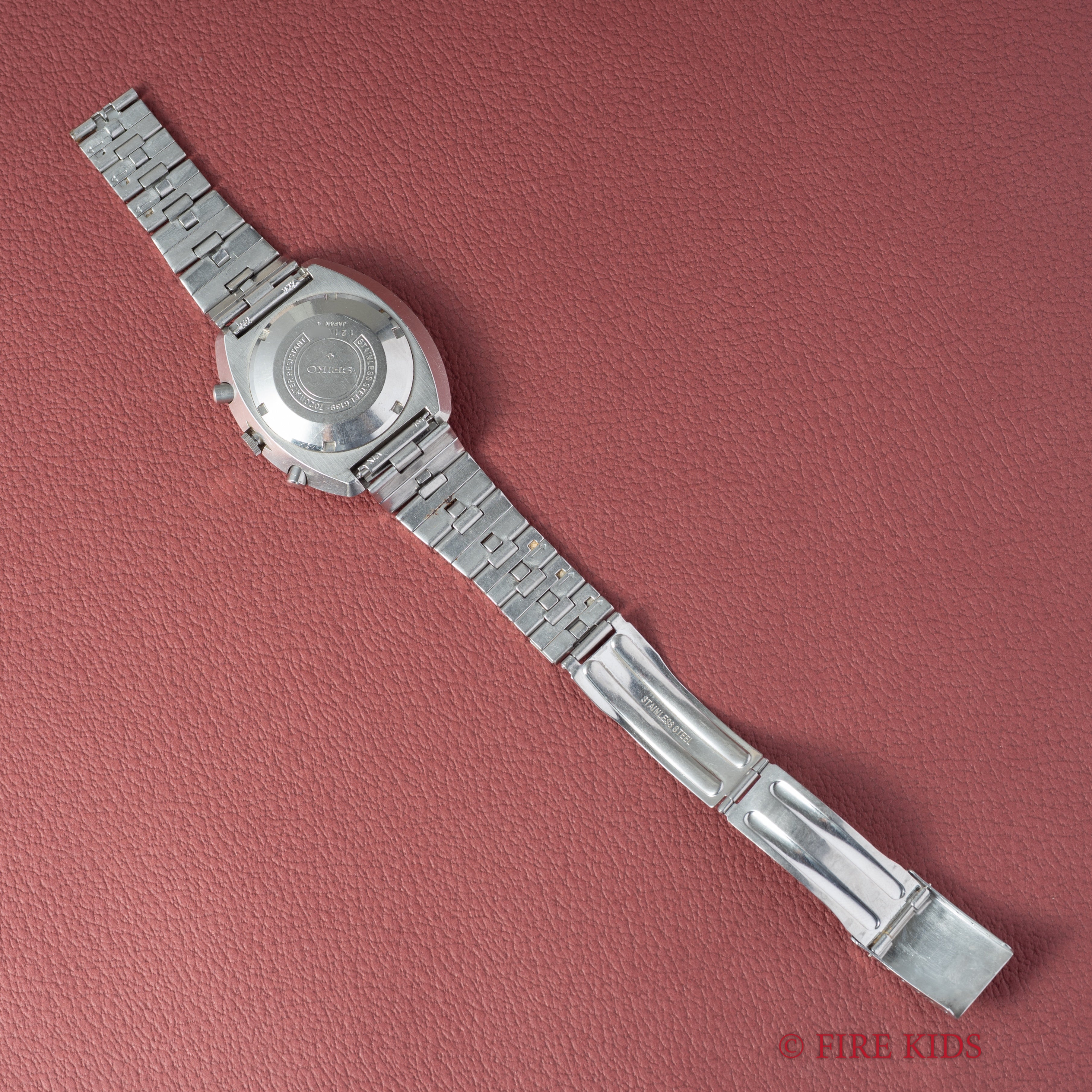 セイコー スピードタイマー 5スポーツ Ref.6139-7020 1971年製 純正ブレス付き Cal.6139A 自動巻きクロノグラフ