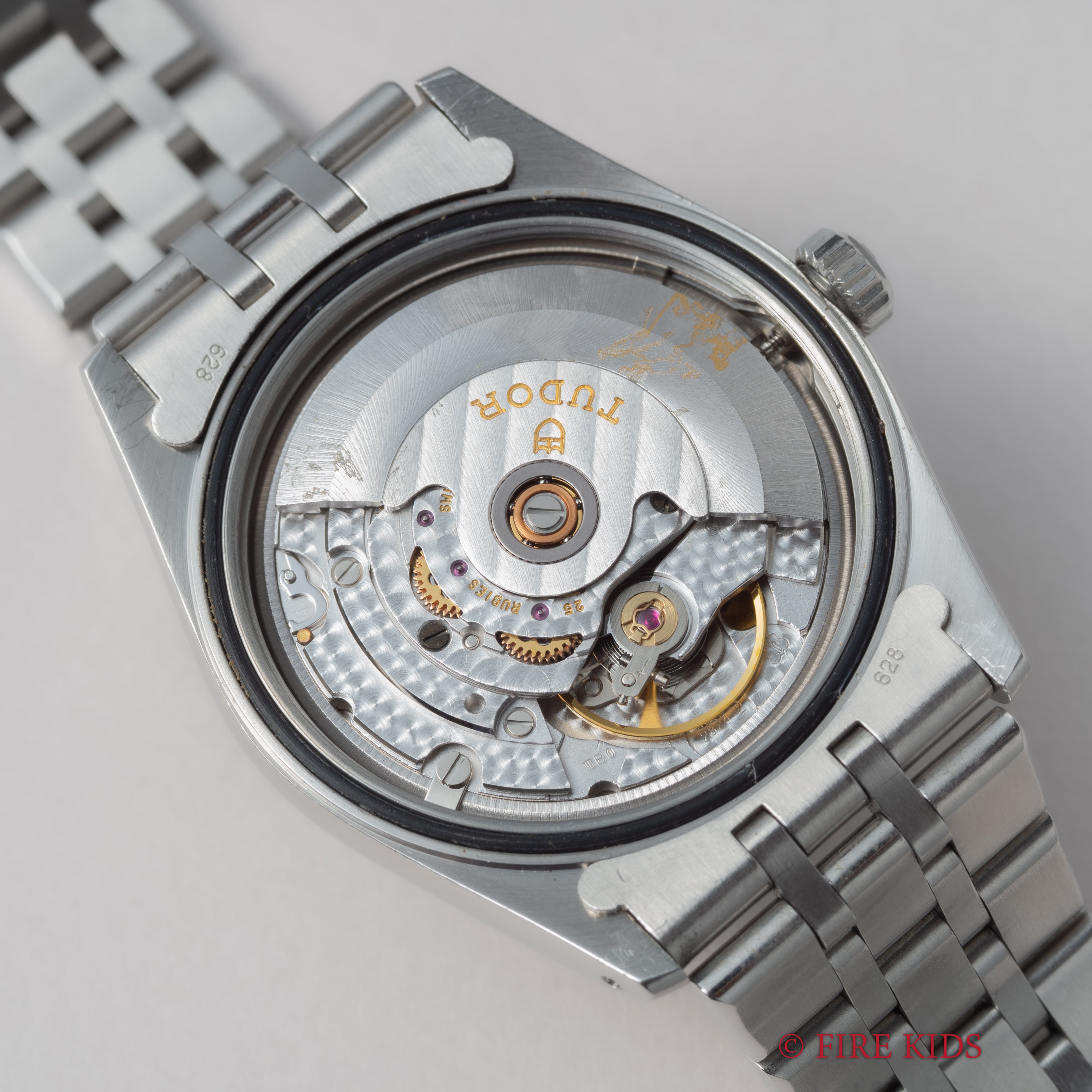 チューダー プリンスデイト 2002年製 Ref.74034 ブラックローマンダイヤル 自動巻 WGベゼル 純正ブレス