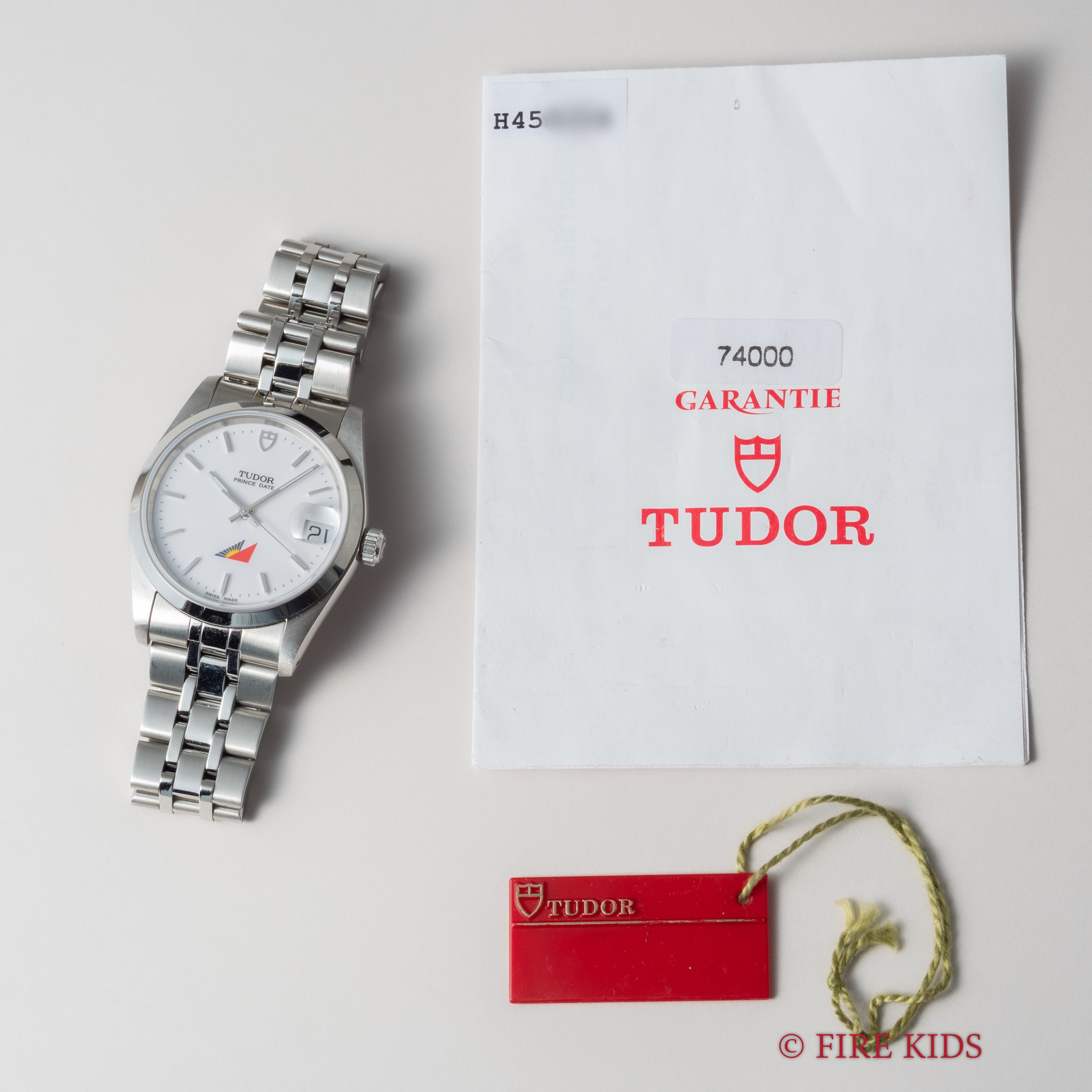 チューダープリンスデイト 2000年製フィリピンエアラインRef.74000