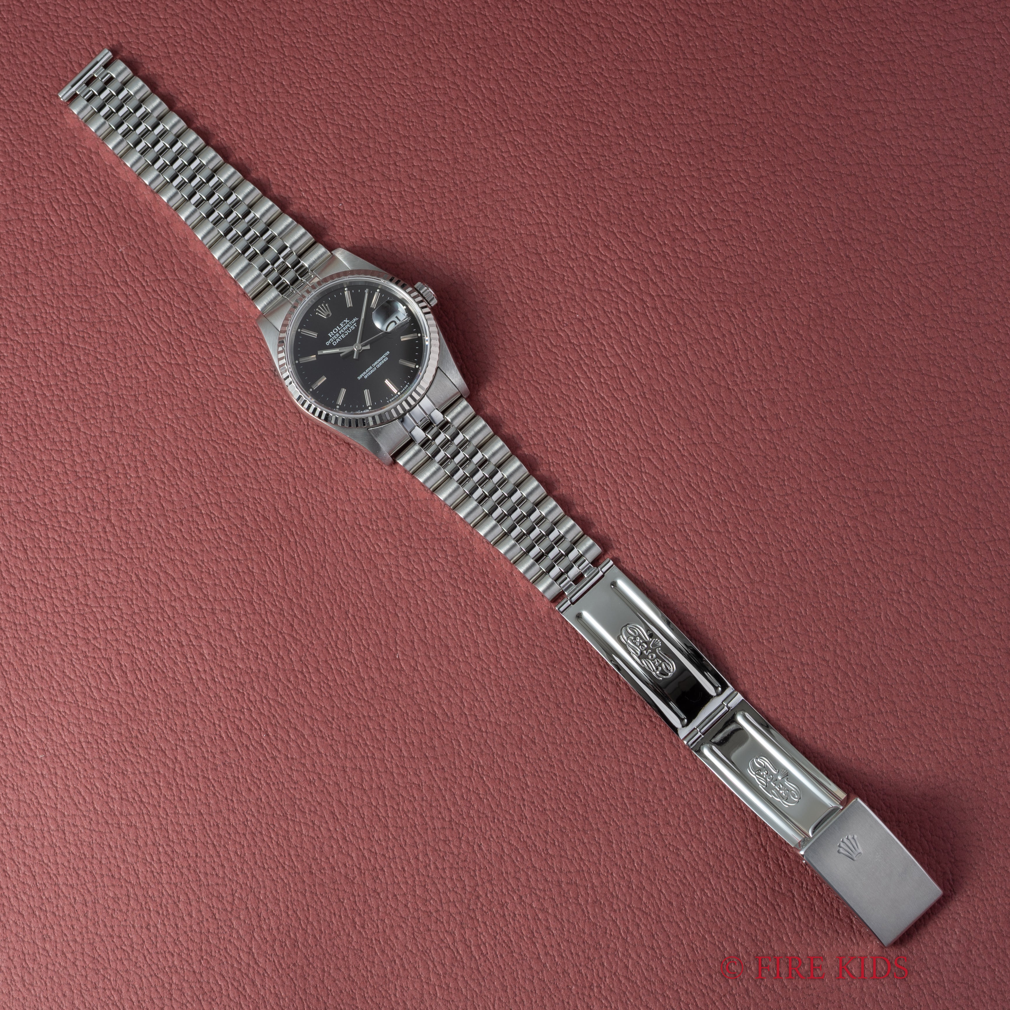 ロレックス デイトジャスト 1987~1988年製 Ref.16234 ブラックダイヤル 純正ジュビリーブレス