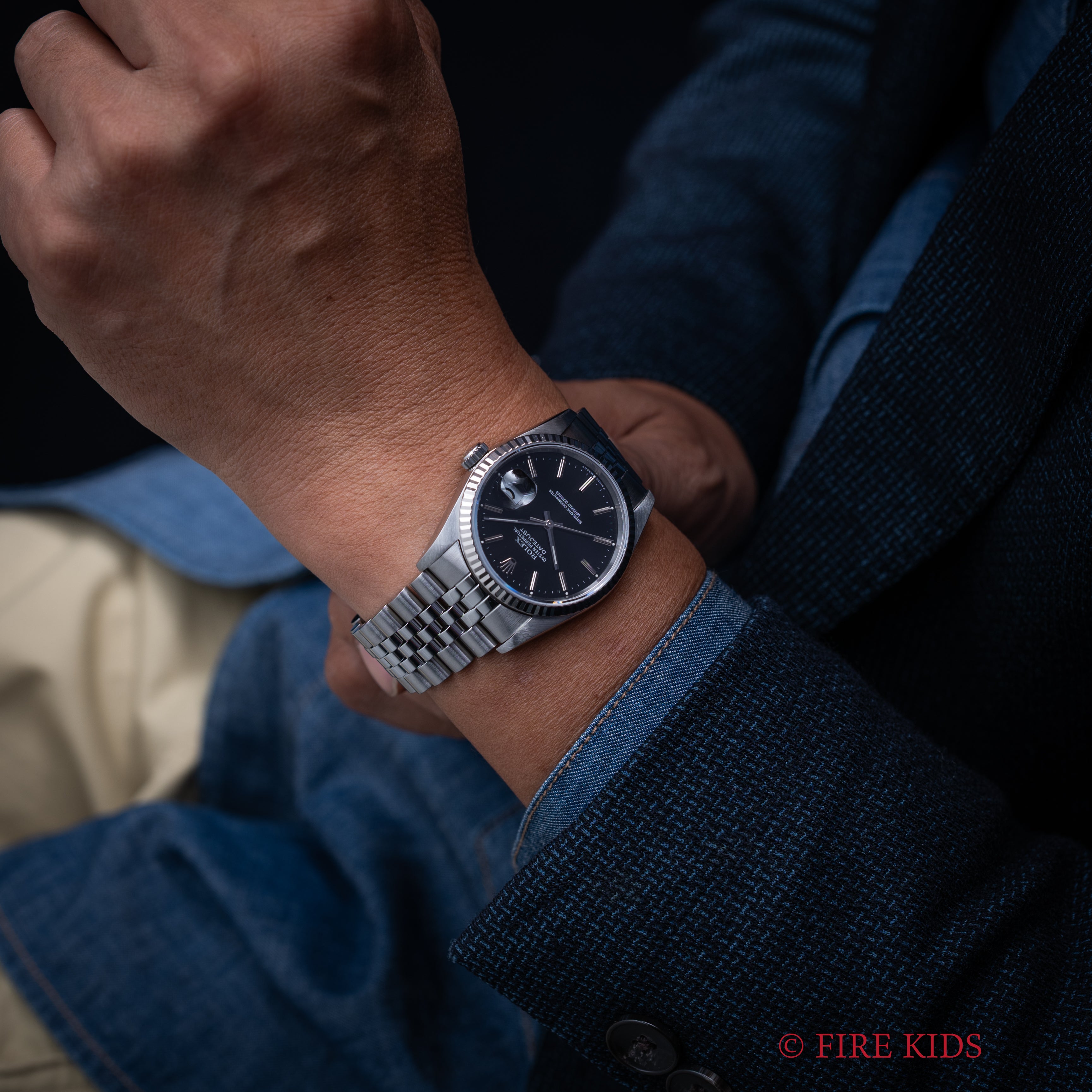 ロレックス デイトジャスト 1987~1988年製 Ref.16234 ブラックダイヤル 純正ジュビリーブレス