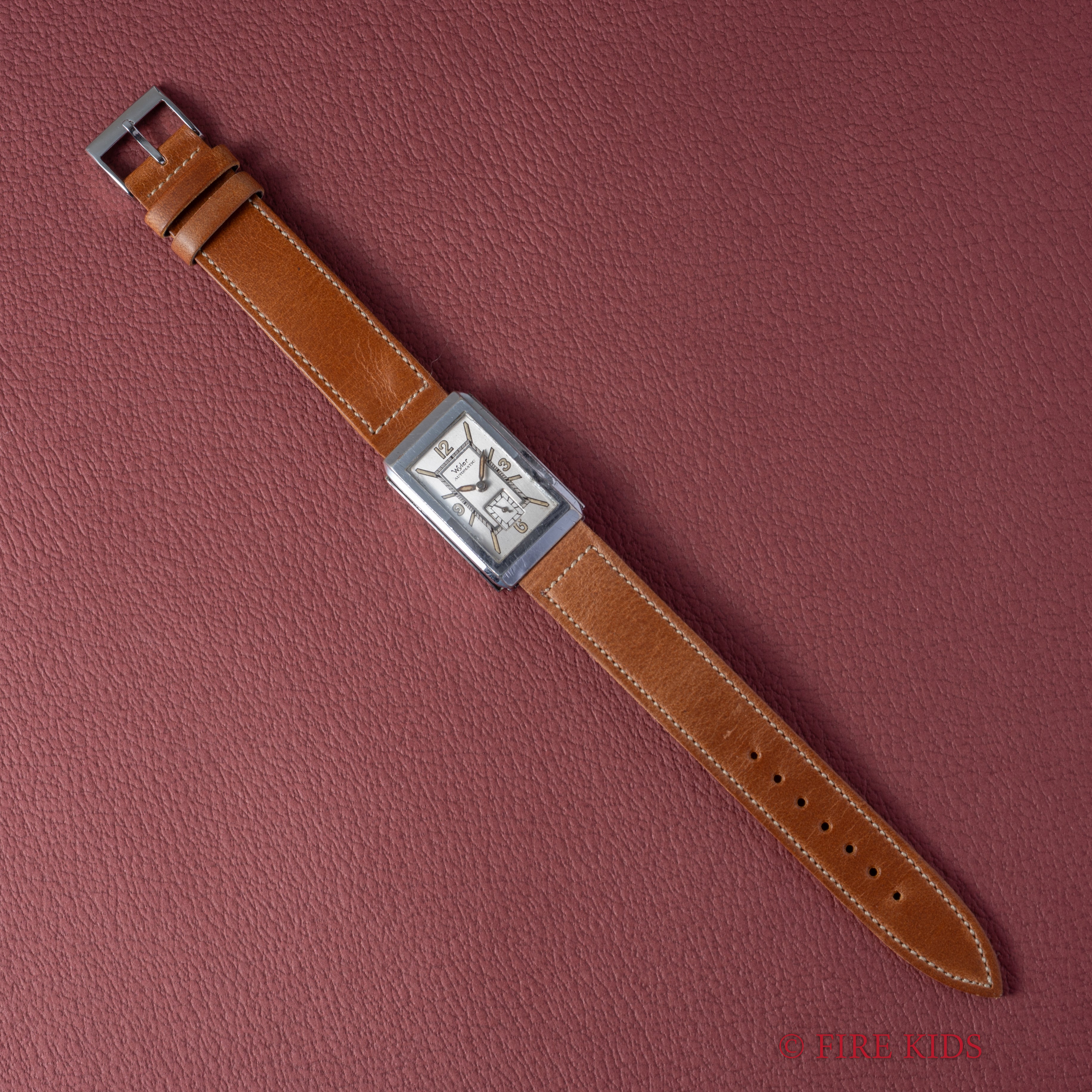 ワイラー ステープラー アールデコ 初期型変形自動巻 1930年代製