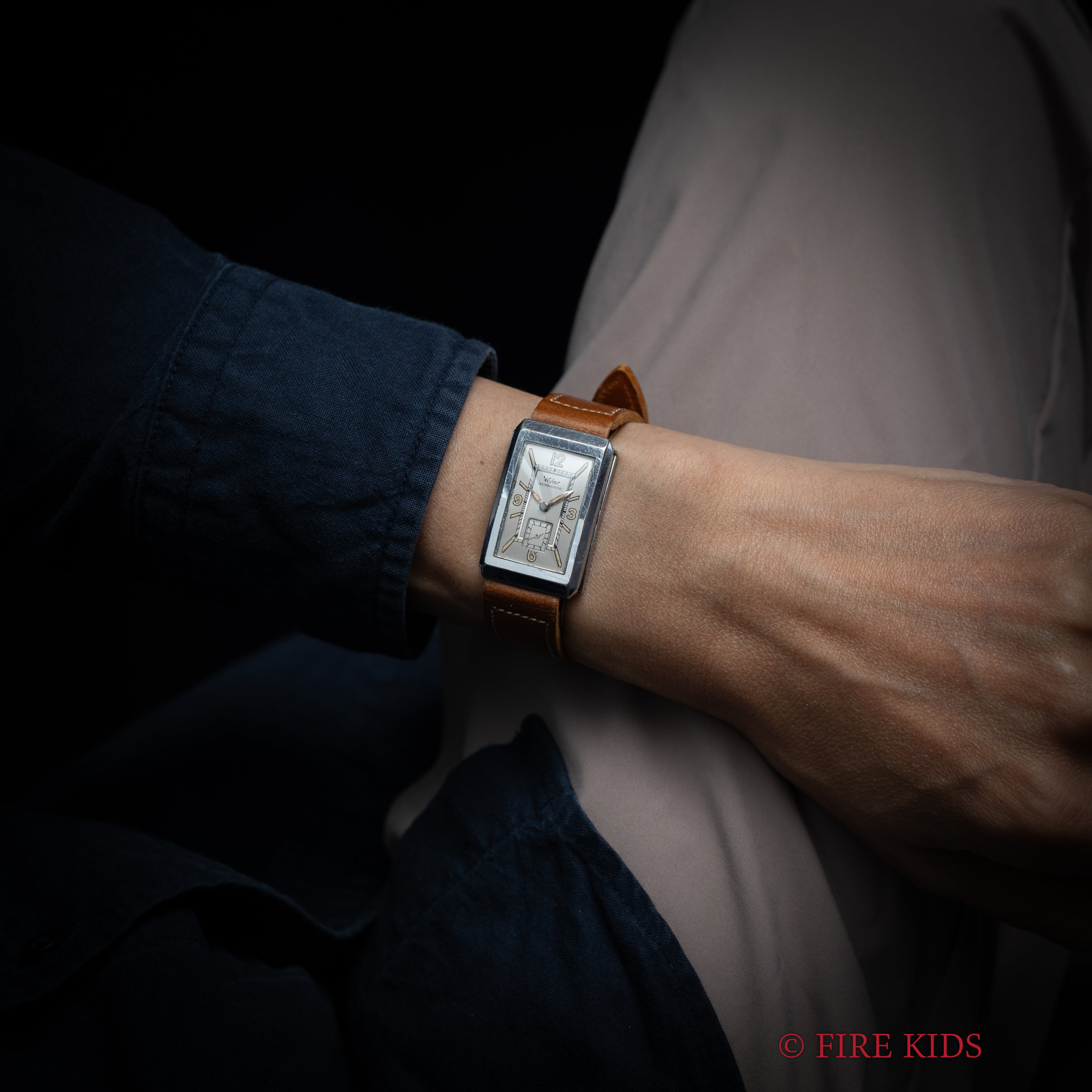 ワイラー ステープラー アールデコ 初期型変形自動巻 1930年代製