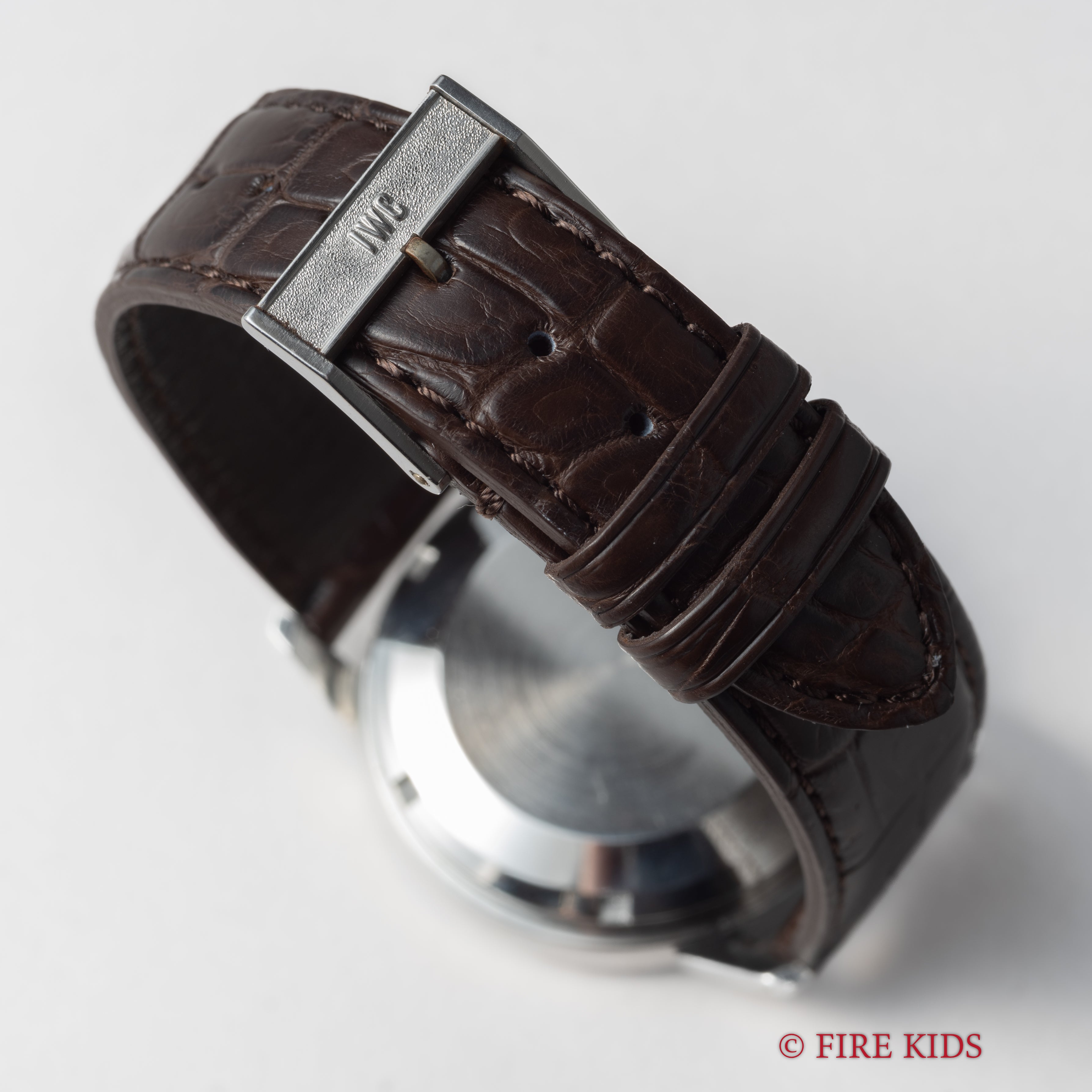 IWC インヂュニア 1967年製 Ref.666AD Cal.8531 ブラックパティーナダイヤル 純正革ベルト尾錠付