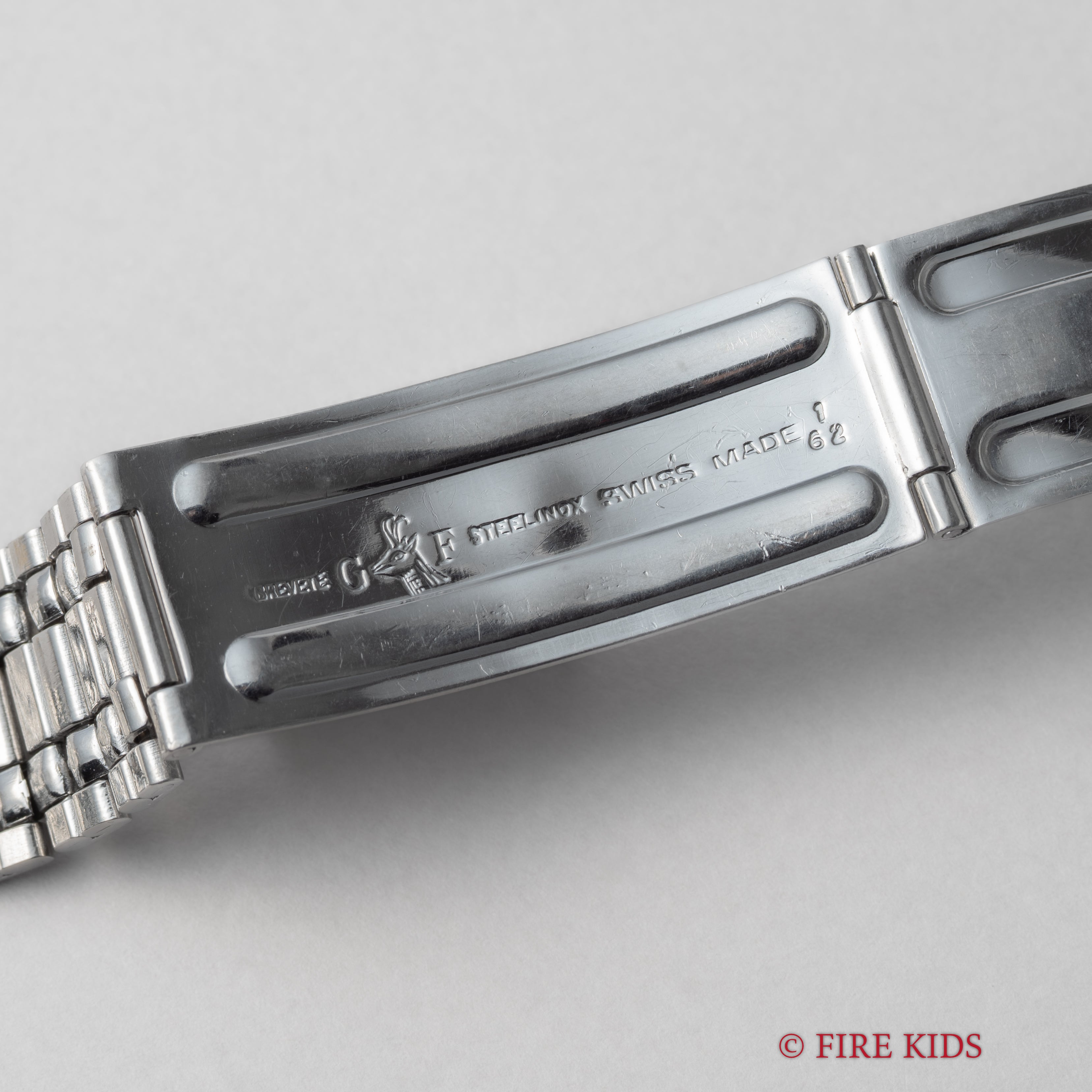 サーチナ DS ダイバー 200m防水 1960年代製 自動巻き 純正ゲイフレアーブレス付き