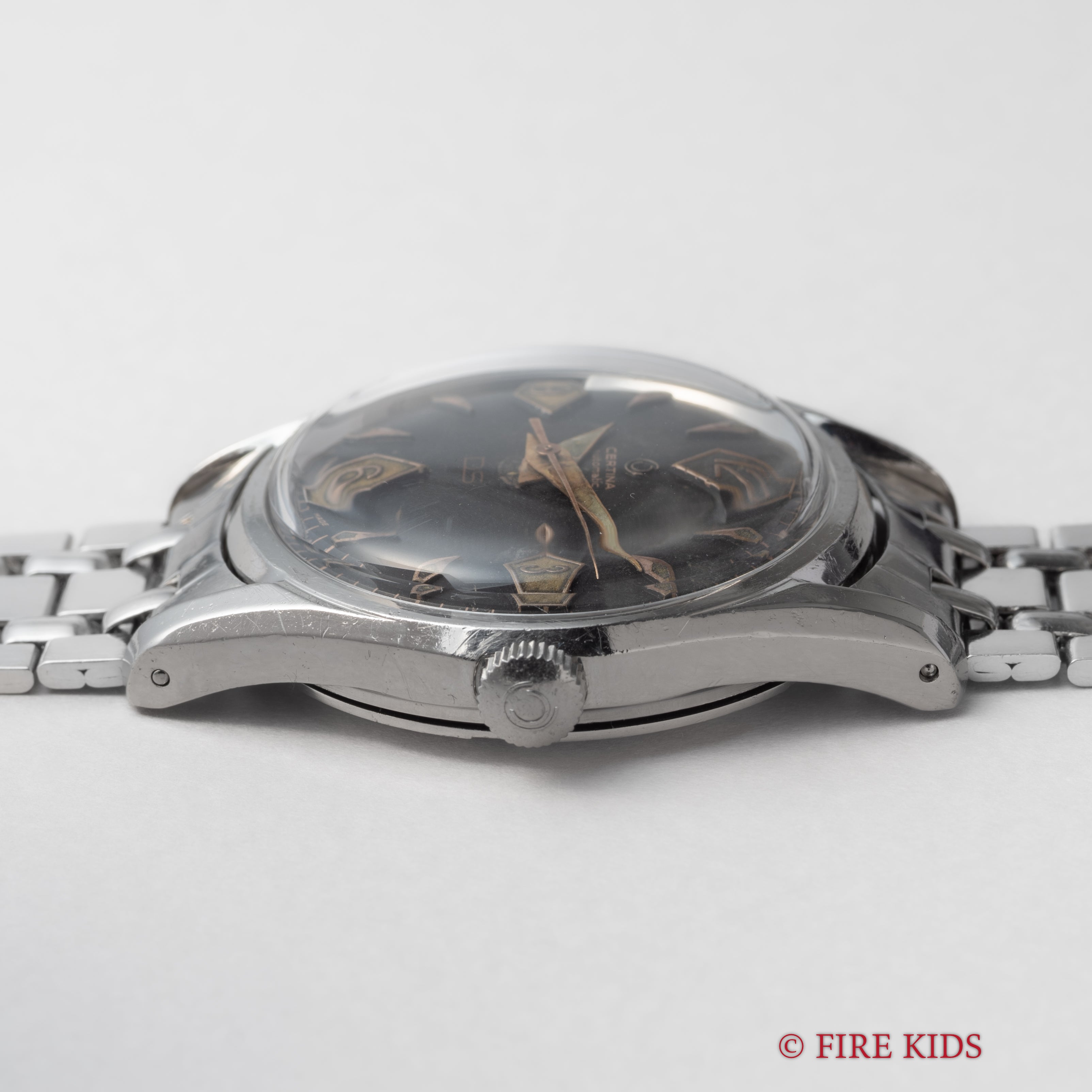 サーチナ DS ダイバー 200m防水 1960年代製 自動巻き 純正ゲイフレアーブレス付き