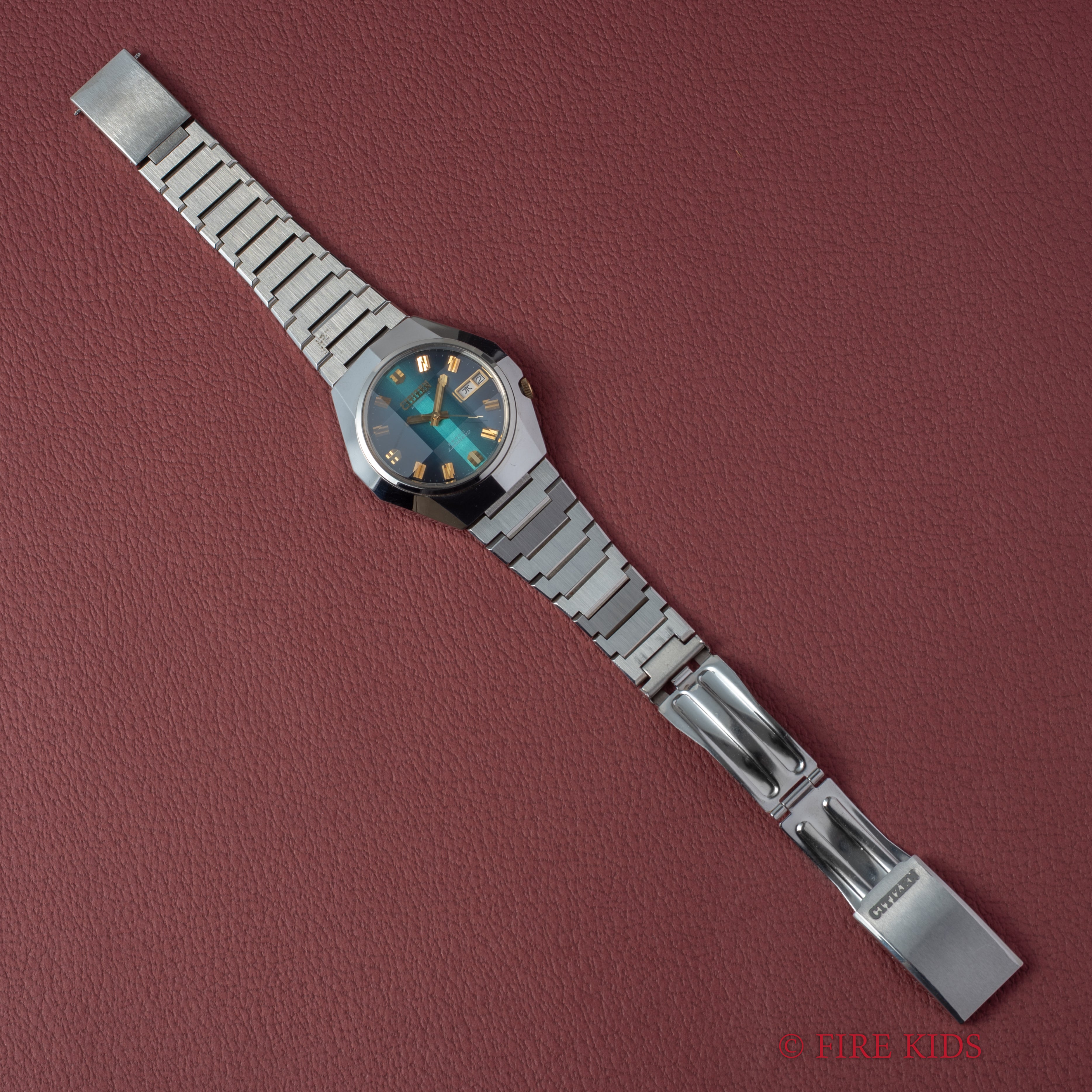 シチズン レオパール カスタム Ref.4-771044Y 1973年製 タグ付き純正ブレス 美品 カットガラス