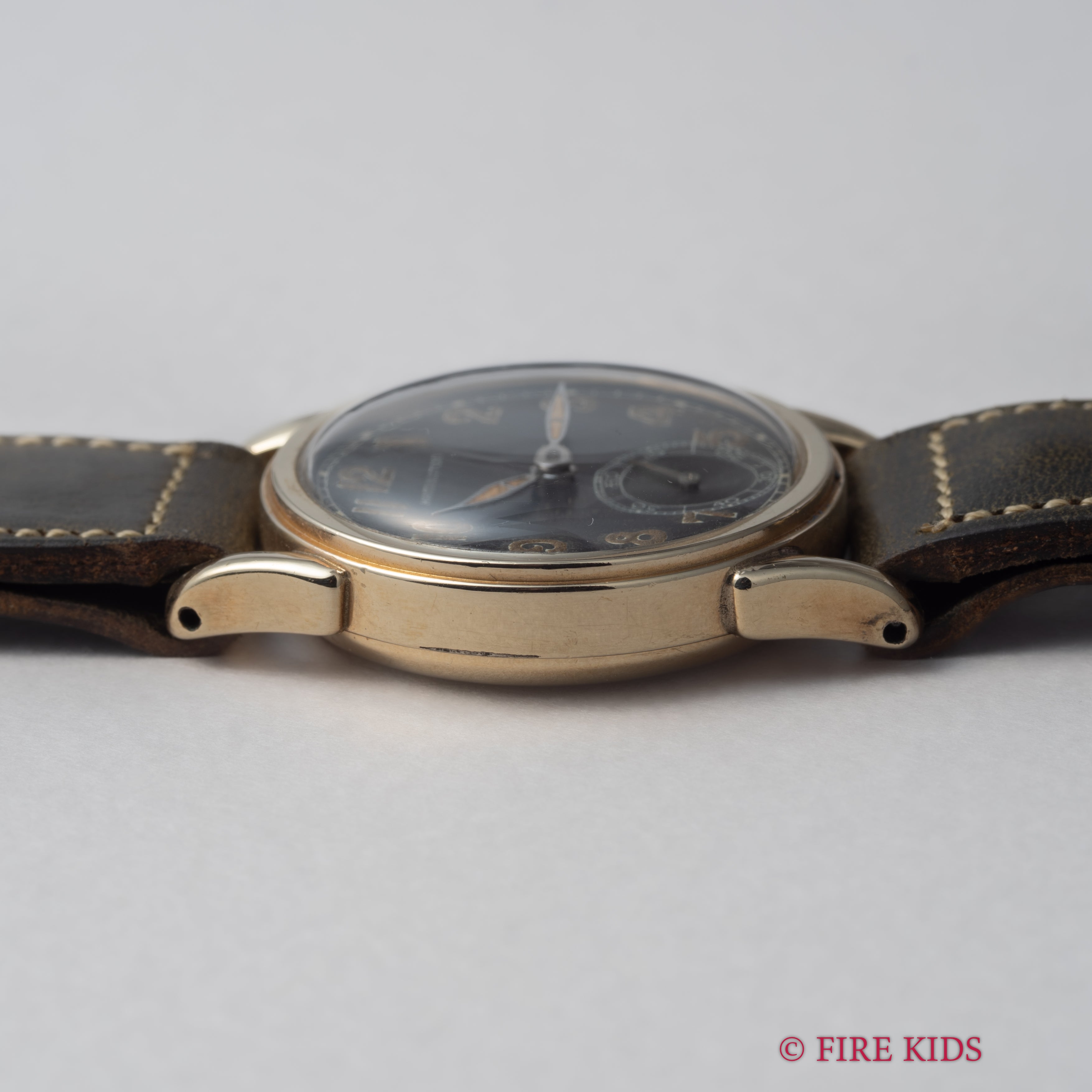 ハミルトン アラビア スモールセコンド 手巻き 1931年製　10KGF