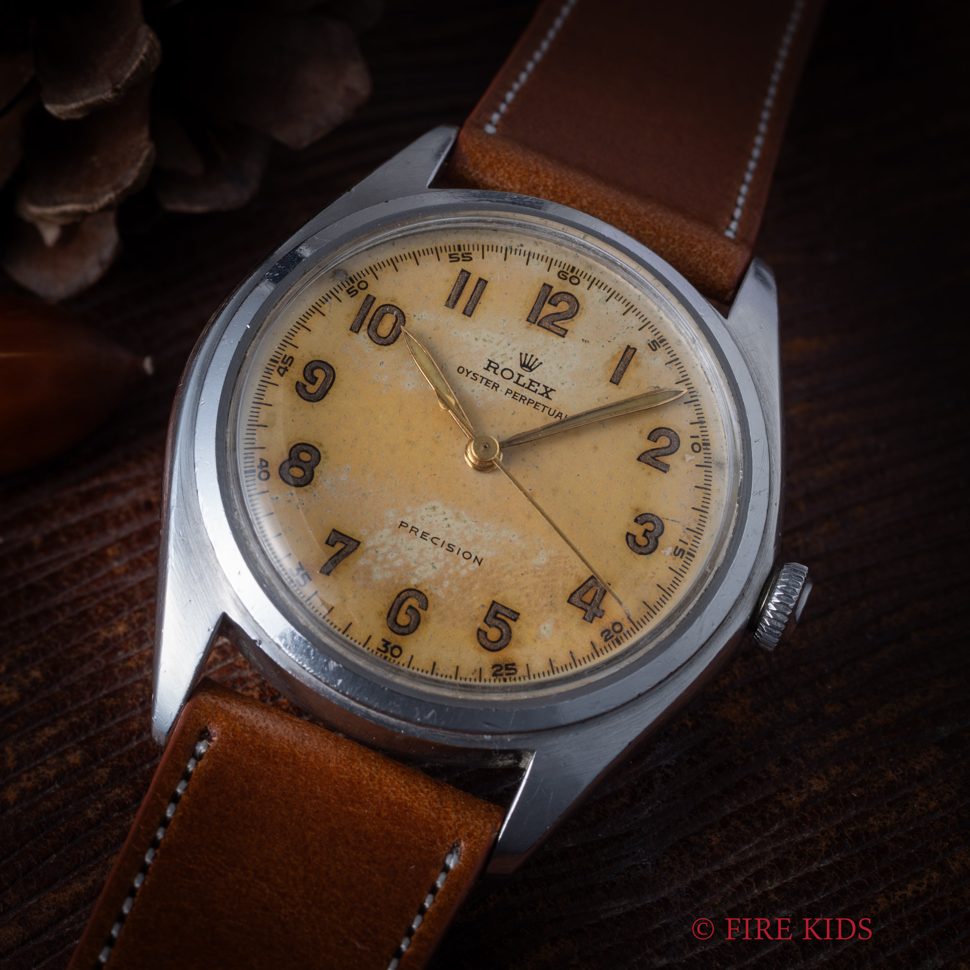 ロレックス Ref.5028 1946年製 ビッグバブル Cal.A296