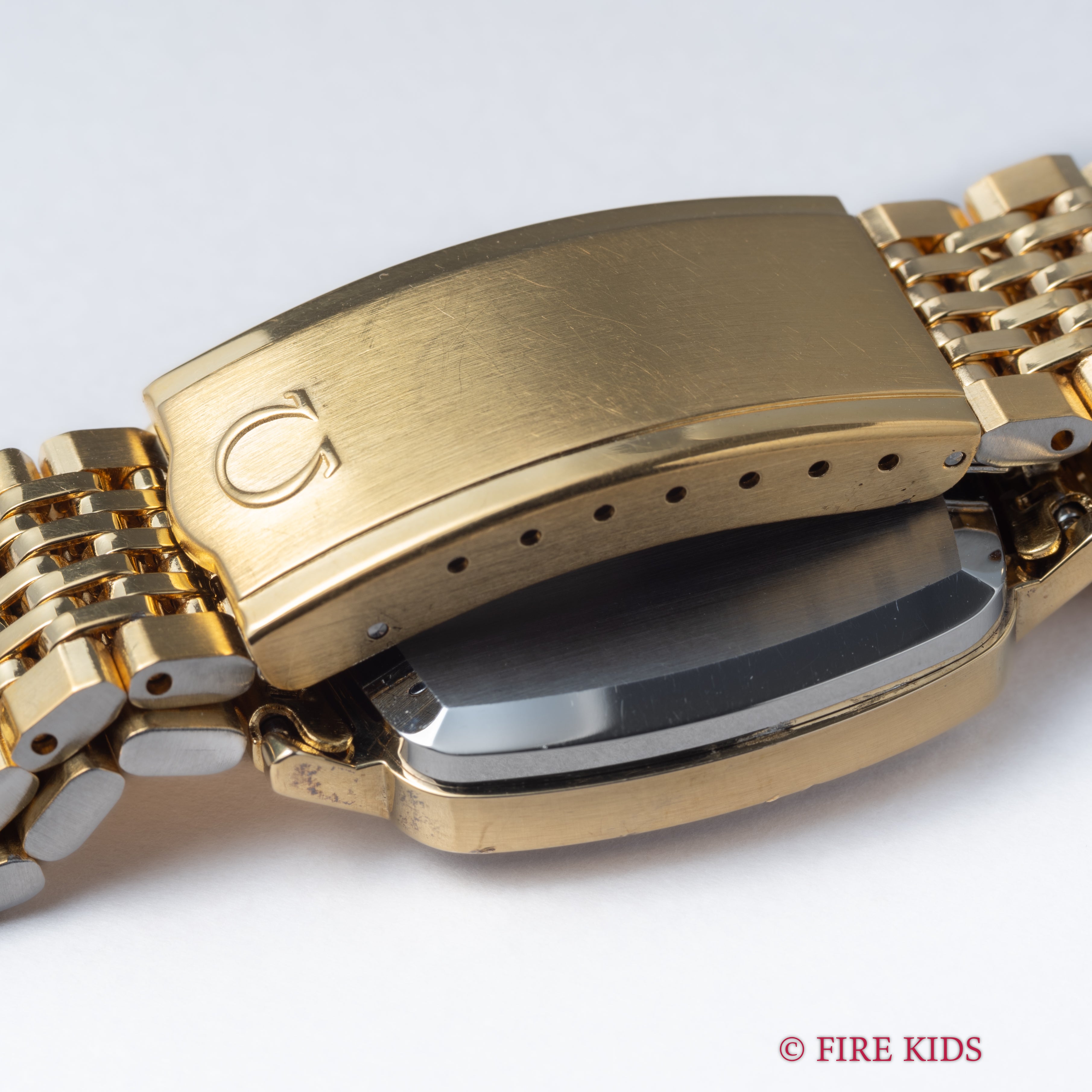 オメガ デ・ヴィル 1979年製 Ref.162.0060 スクエアケース 自動巻き 純正ブレス付き GPケース