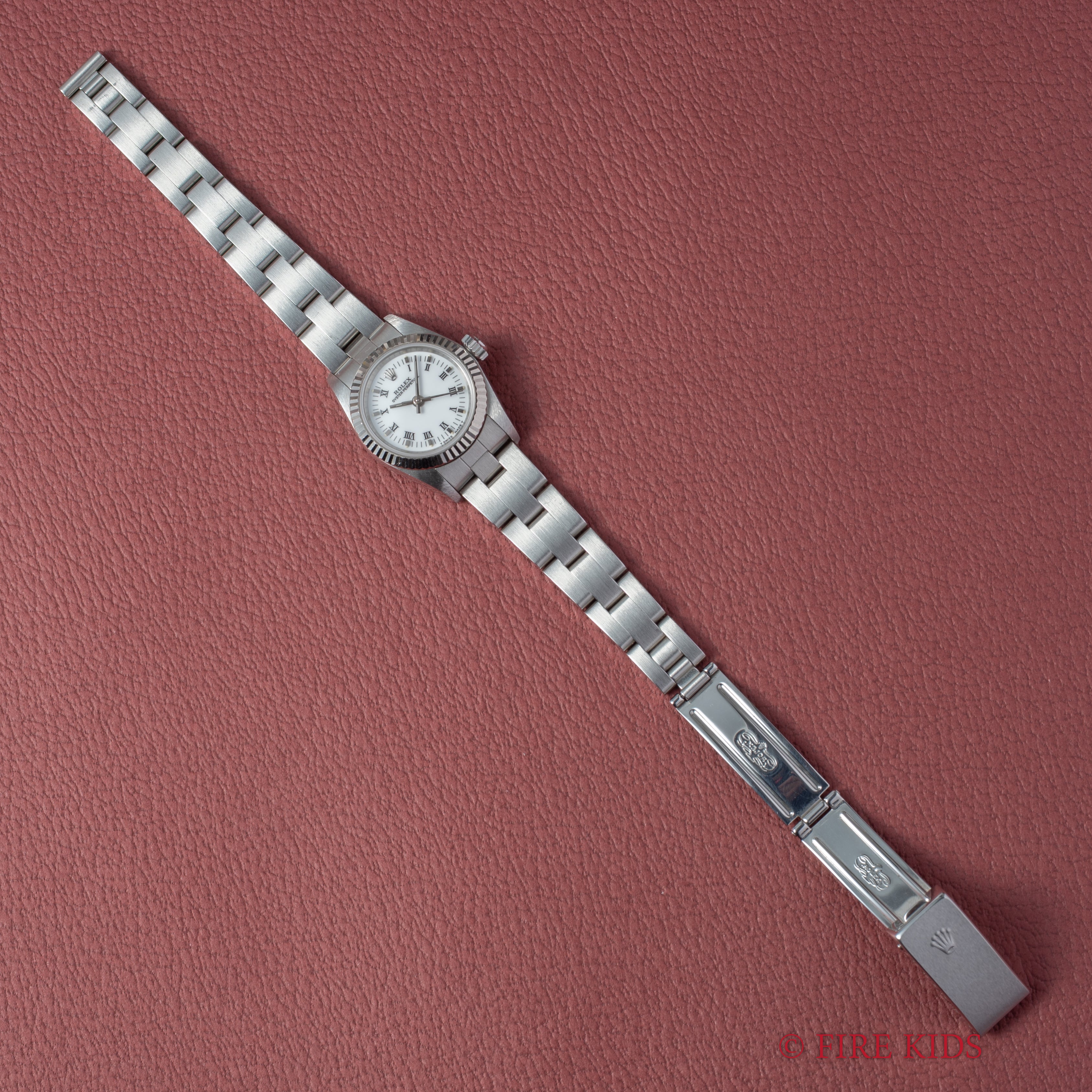 ロレックス Ref.67194 1997年製 ホワイトローマンダイヤル 箱、ギャラ、タグ、冊子付