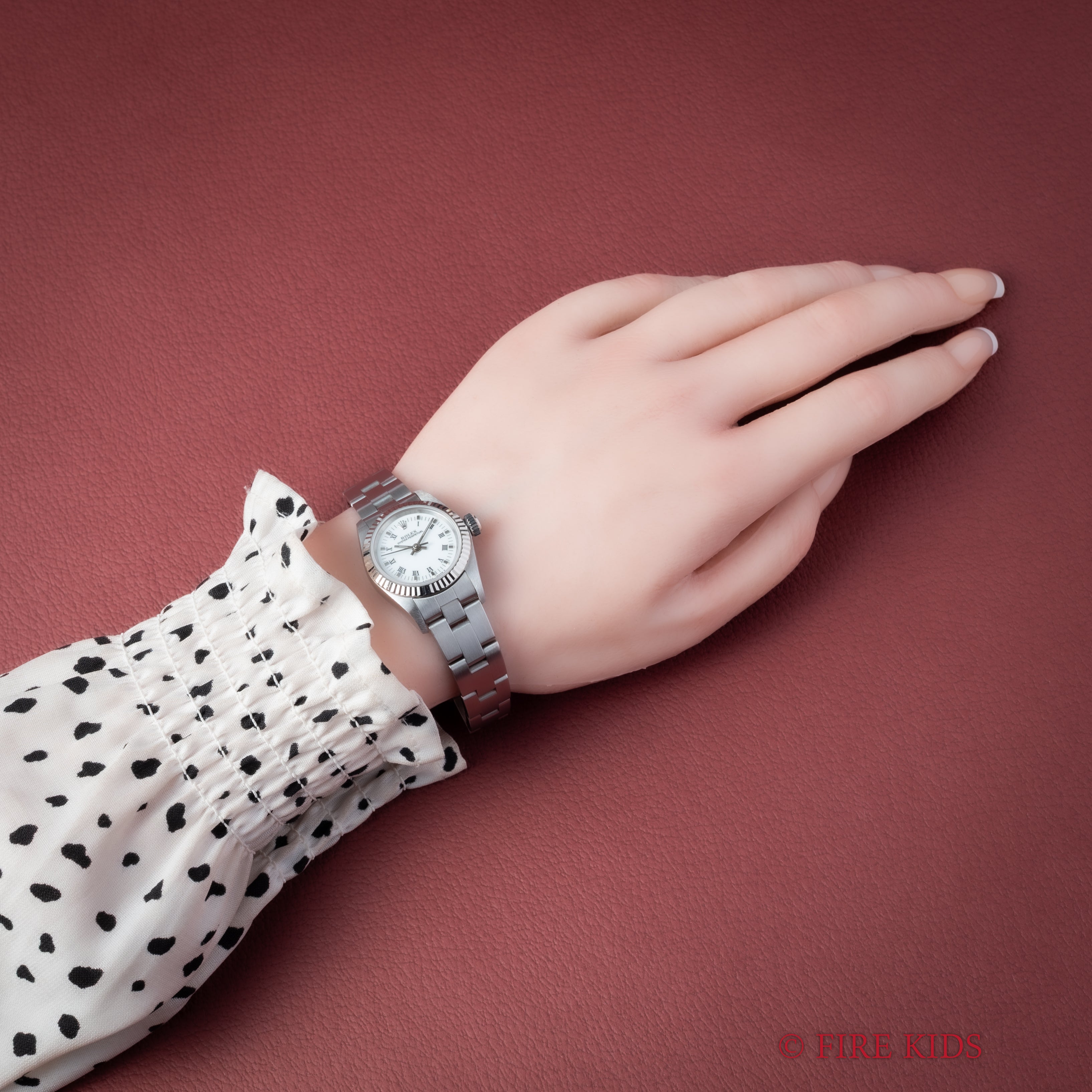 ロレックス Ref.67194 1997年製 ホワイトローマンダイヤル 箱、ギャラ、タグ、冊子付