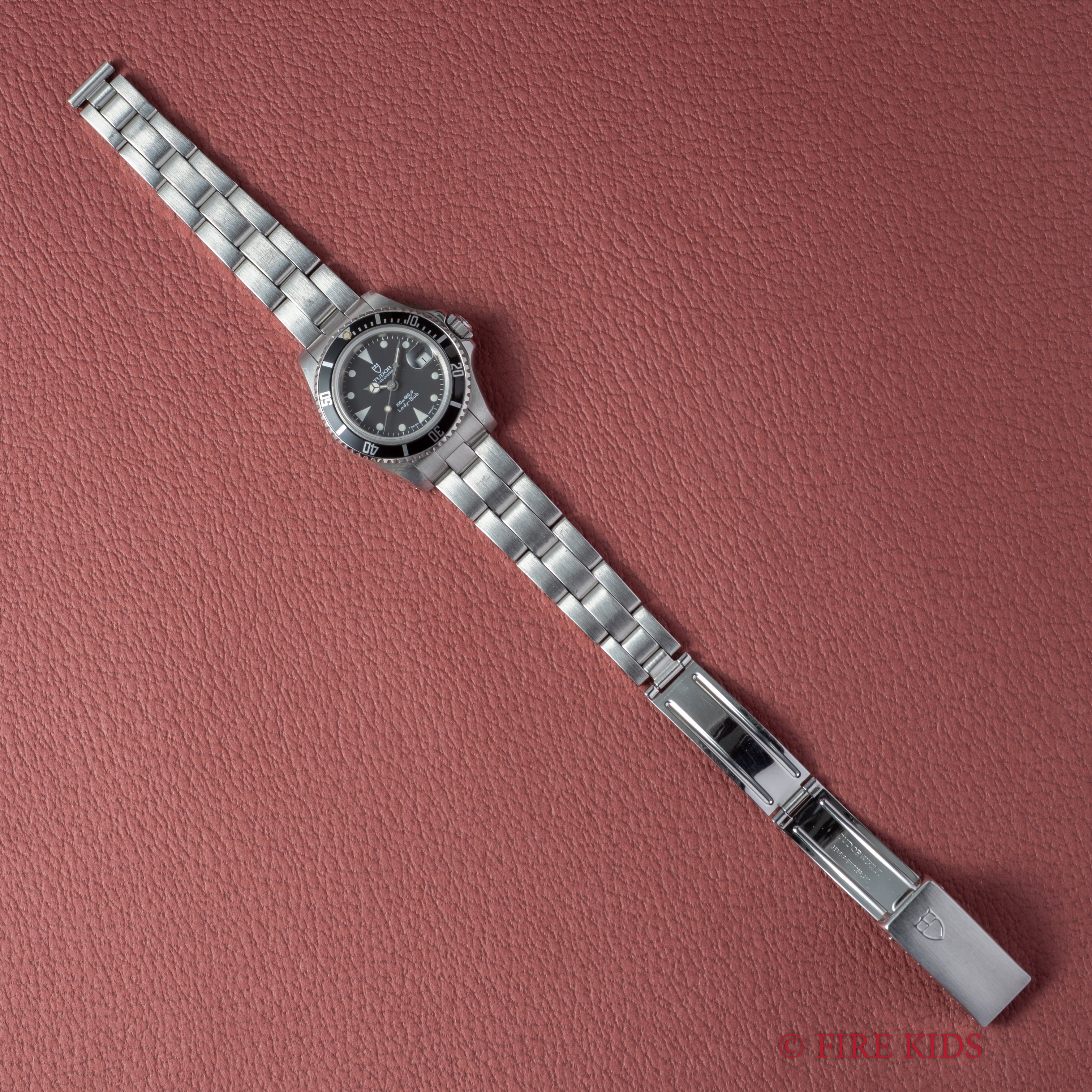 チューダー レディサブ 1992年製 プリンセスオイスターデイト Ref.96090 王冠リューズ 3連オイスターブレス