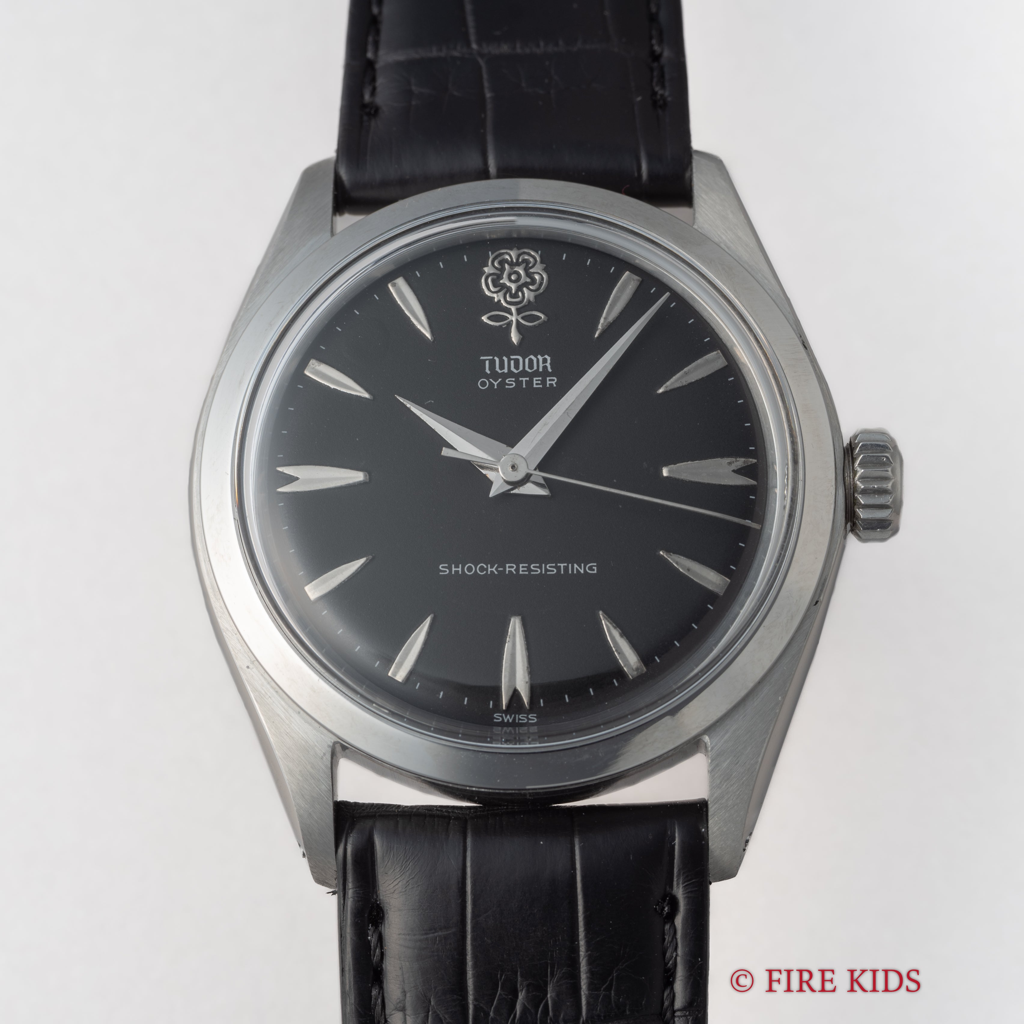 チューダー デカバラ 1960年代製 Ref.7934 オイスター 手巻き BKリダン 王冠リューズ