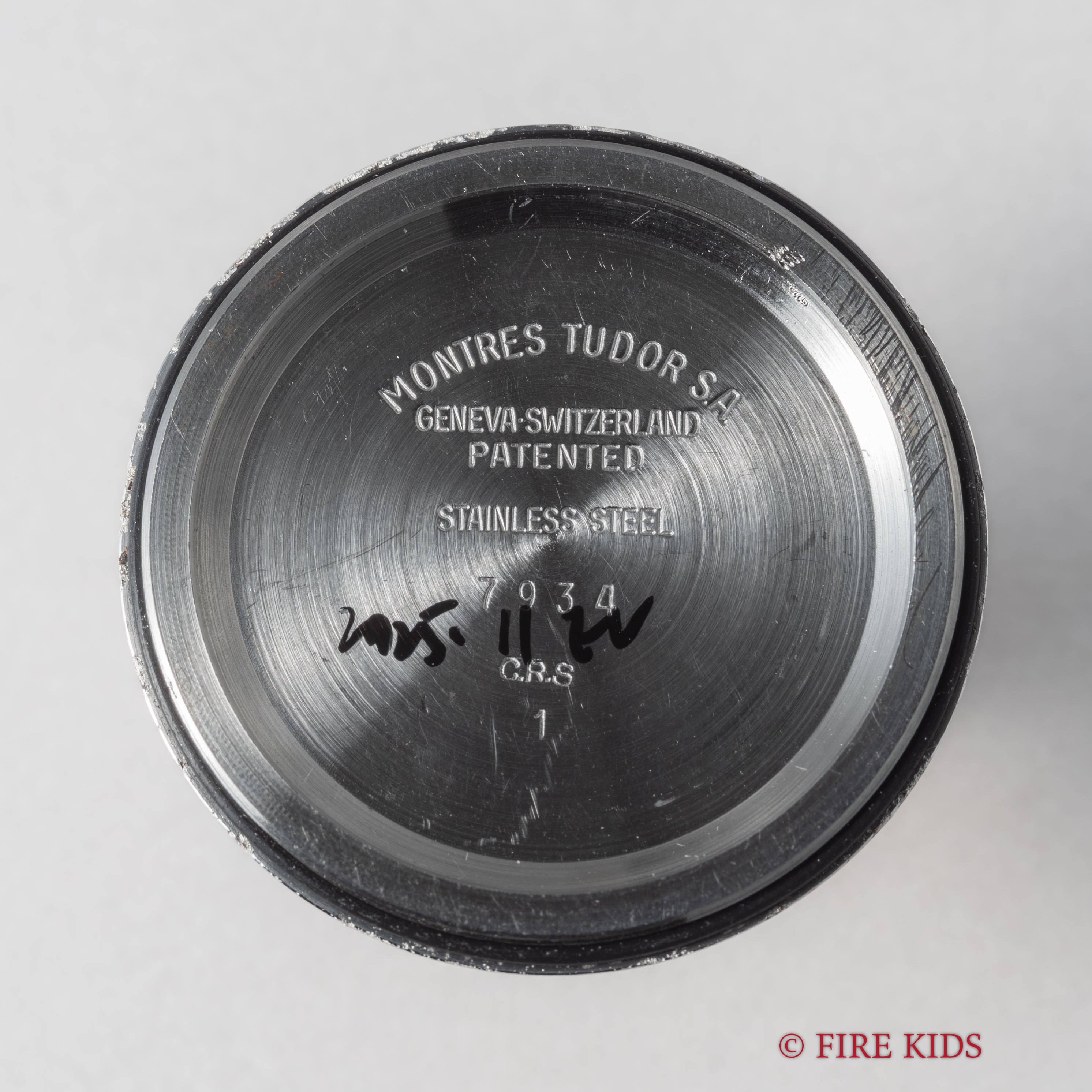 チューダー デカバラ 1960年代製 Ref.7934 オイスター 手巻き BKリダン 王冠リューズ