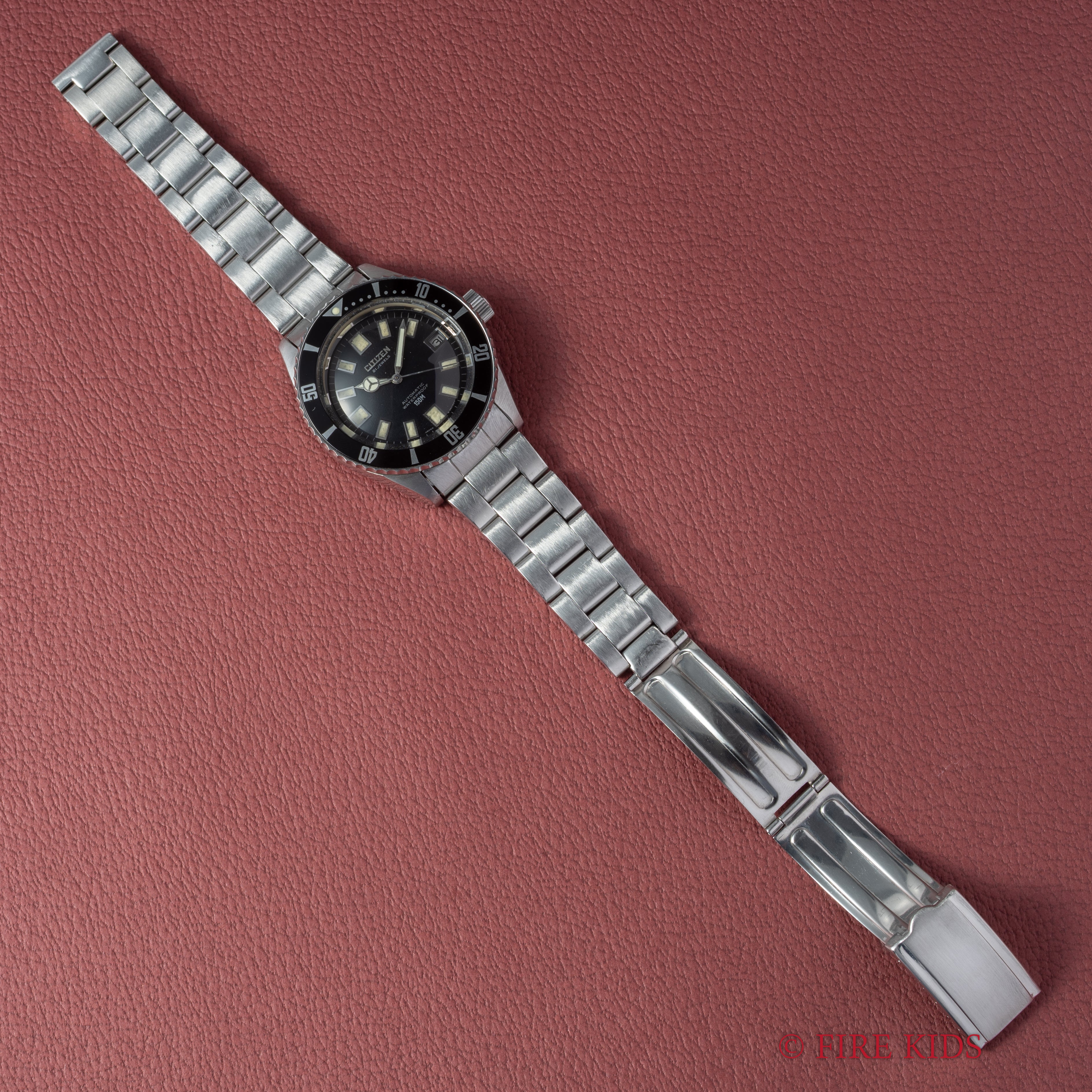 シチズン チャレンジダイバー 150M 初期型 1969年製 自動巻 Ref.4‐540115Y 社外ブレス