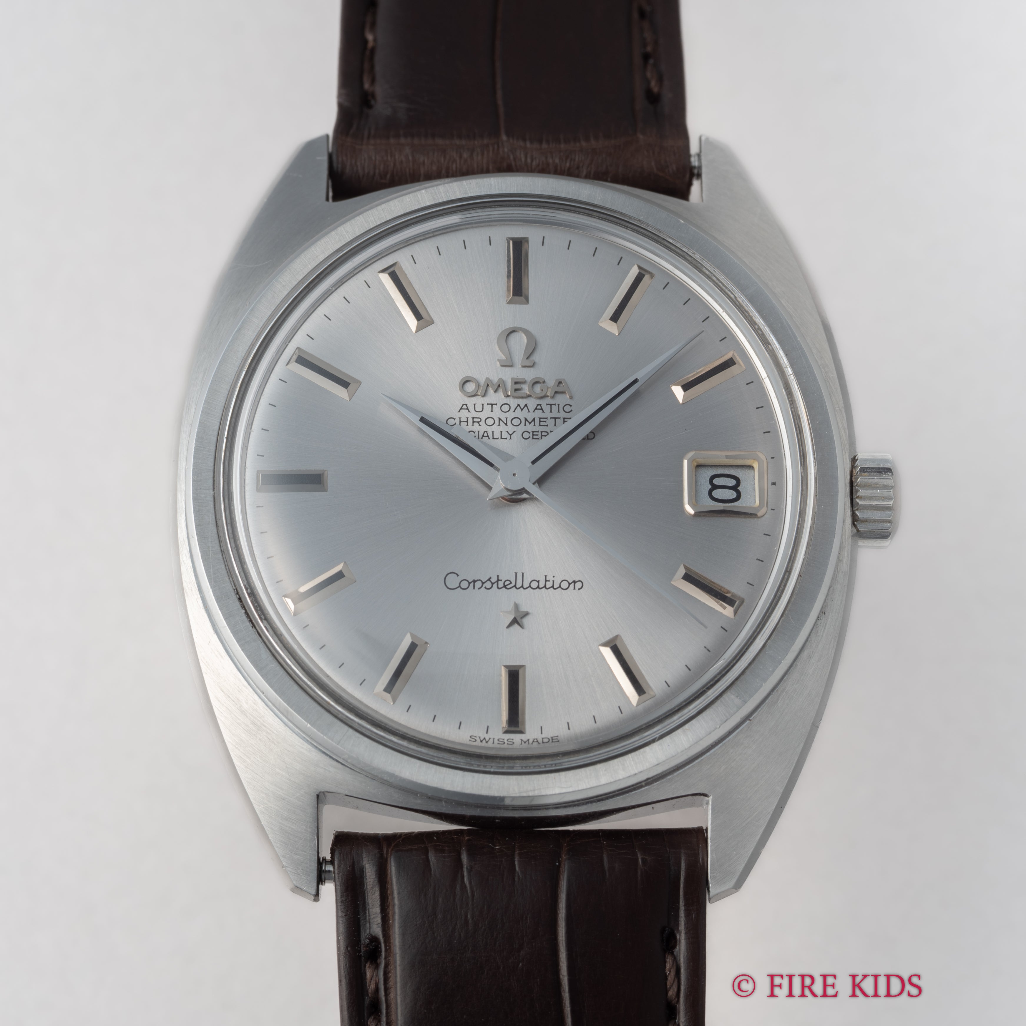 オメガ コンステレーション ジェンタ前期型 ドーフィンハンド1968年製 Ref.168.017 自動巻クロノメーター Cal.564