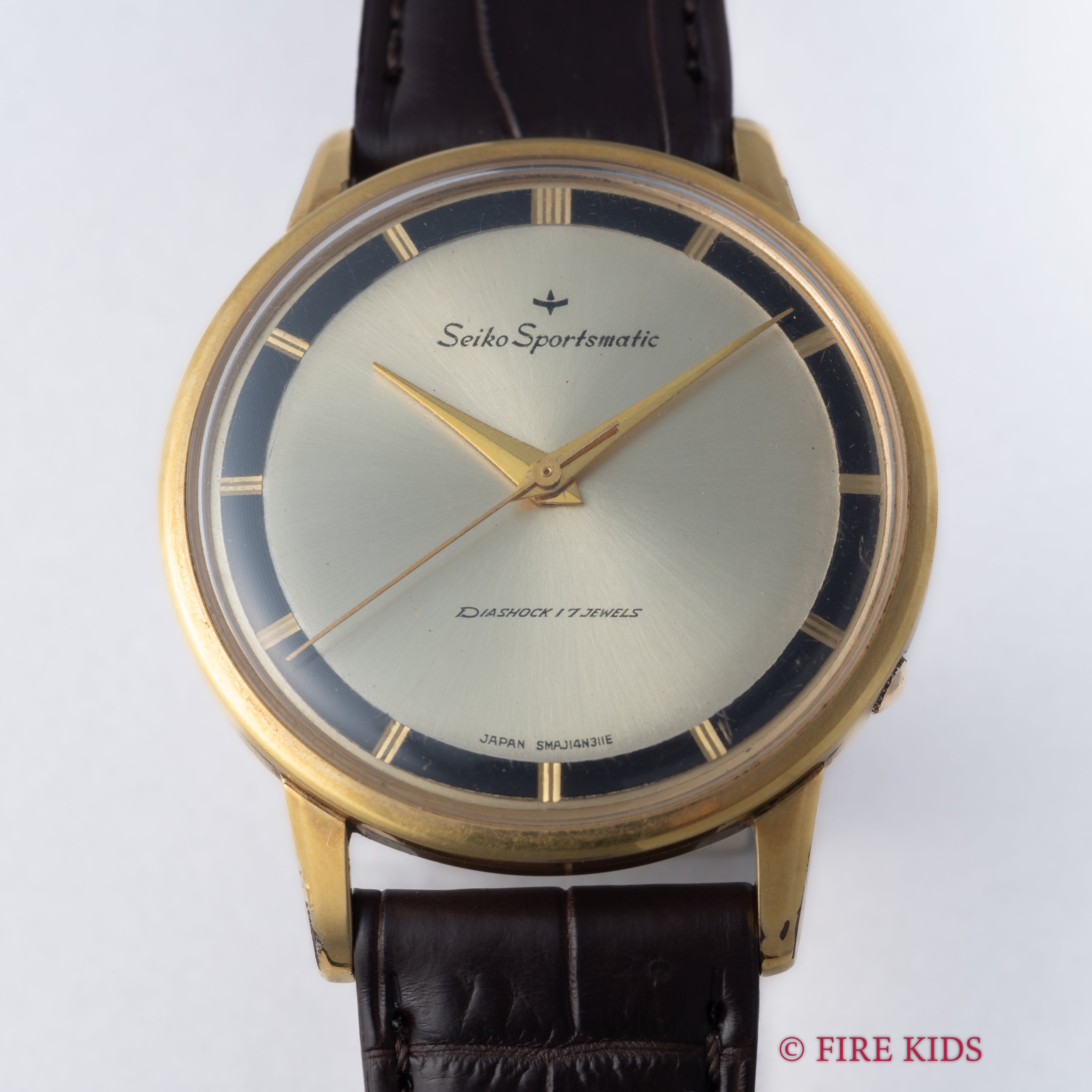 セイコー スポーツマチック 1961年製 自動巻き ツートン Ref.J14103D Cal.245 GPケース ツートーンダイヤル