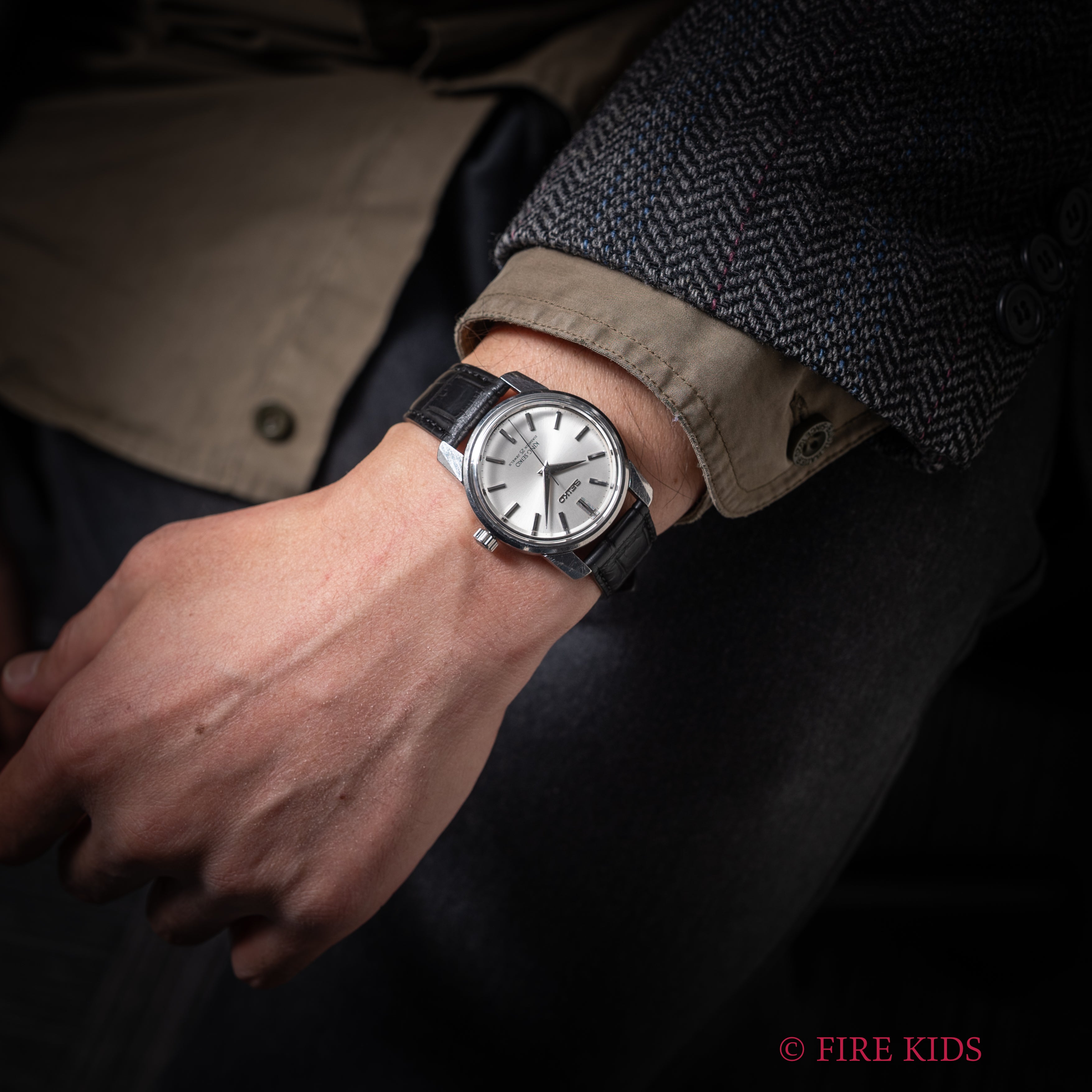 キングセイコー 1965年製 Ref.44-9990 盾メダリオン 44KS前期 手巻き