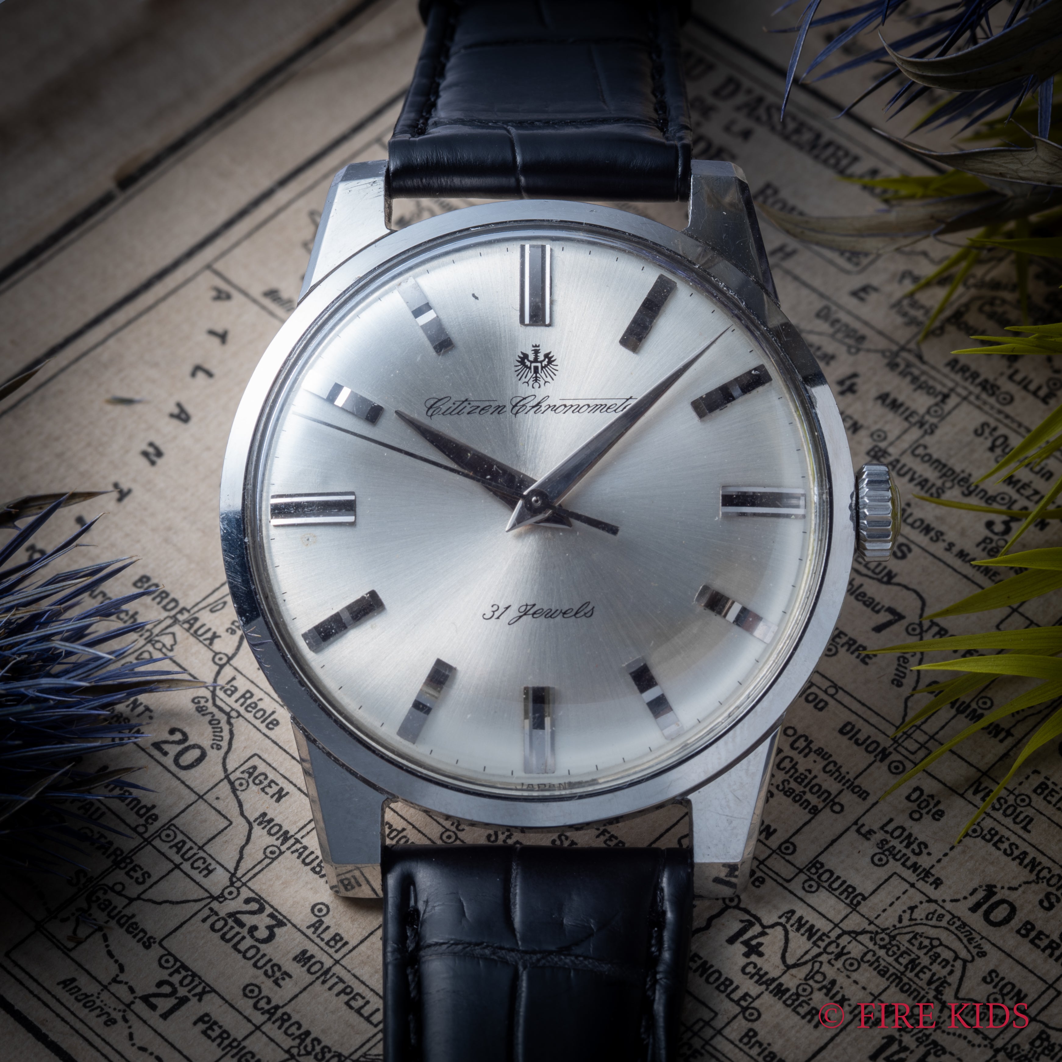 シチズン クロノメーター 1963年製 31石 手巻き Ref.CR1507051