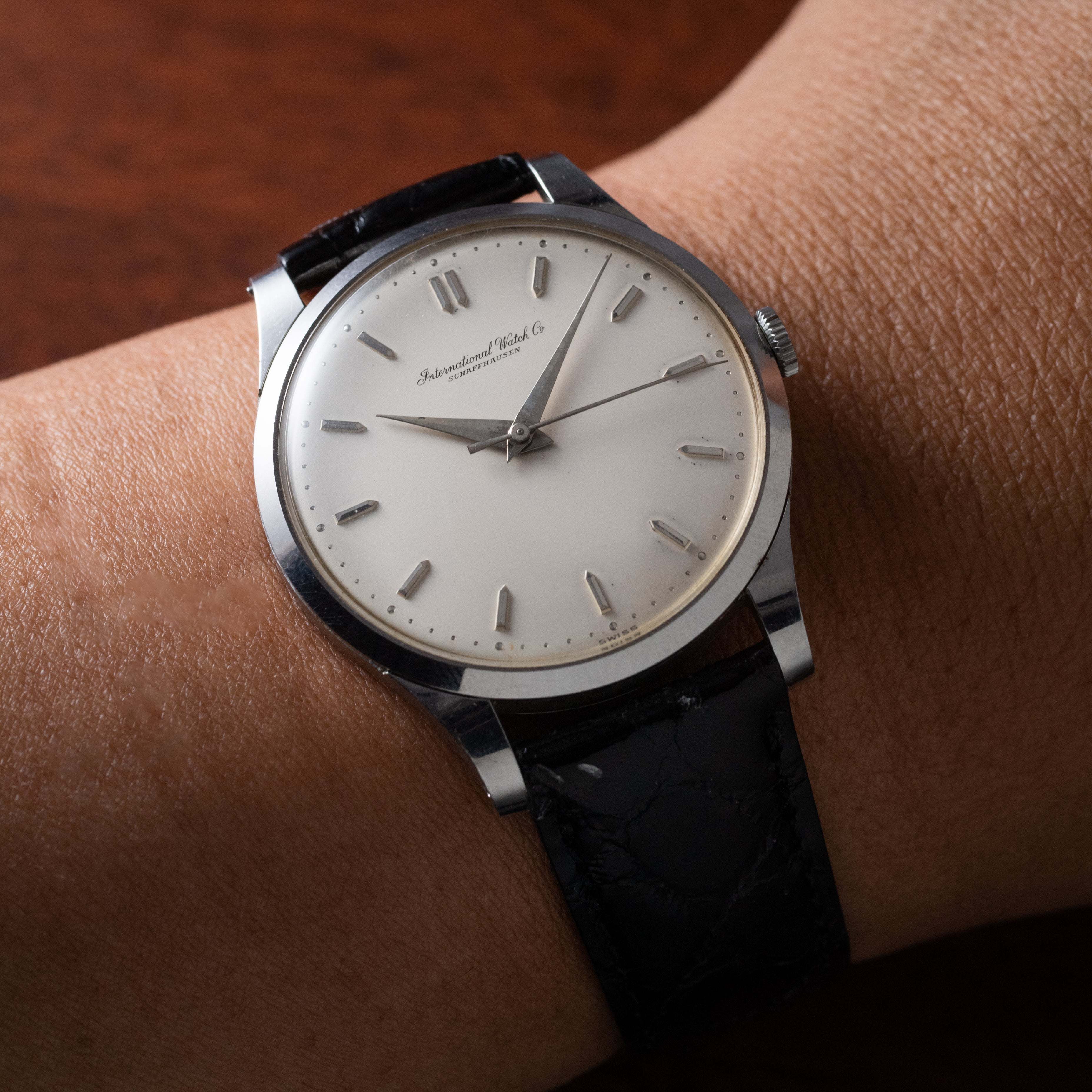 IWC 手巻き Cal.89 1959年製 ラウンドケース