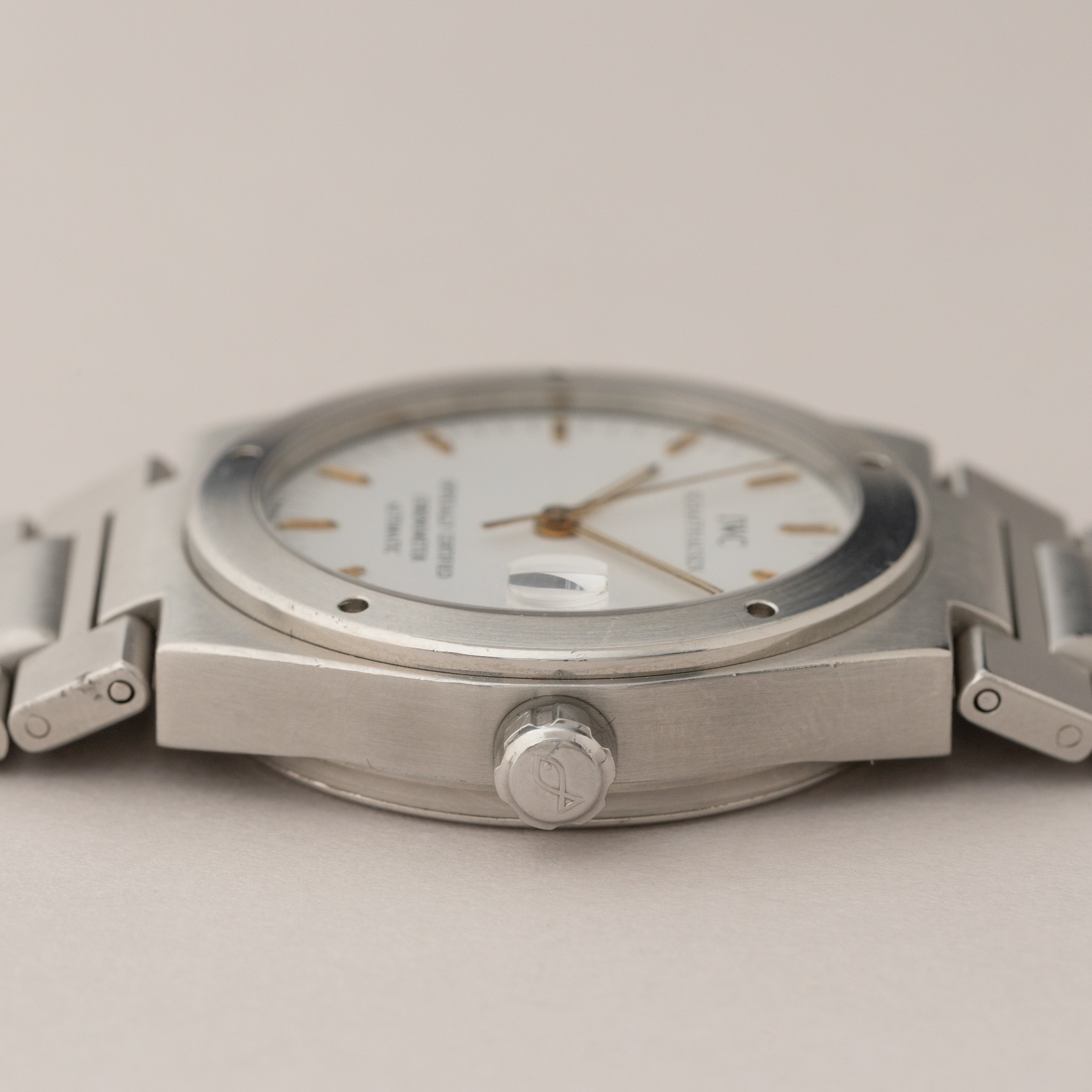 IWC インヂュニア Ref.3521 ホワイトダイヤル 1993年製 Cal.887/2 クロノメーター