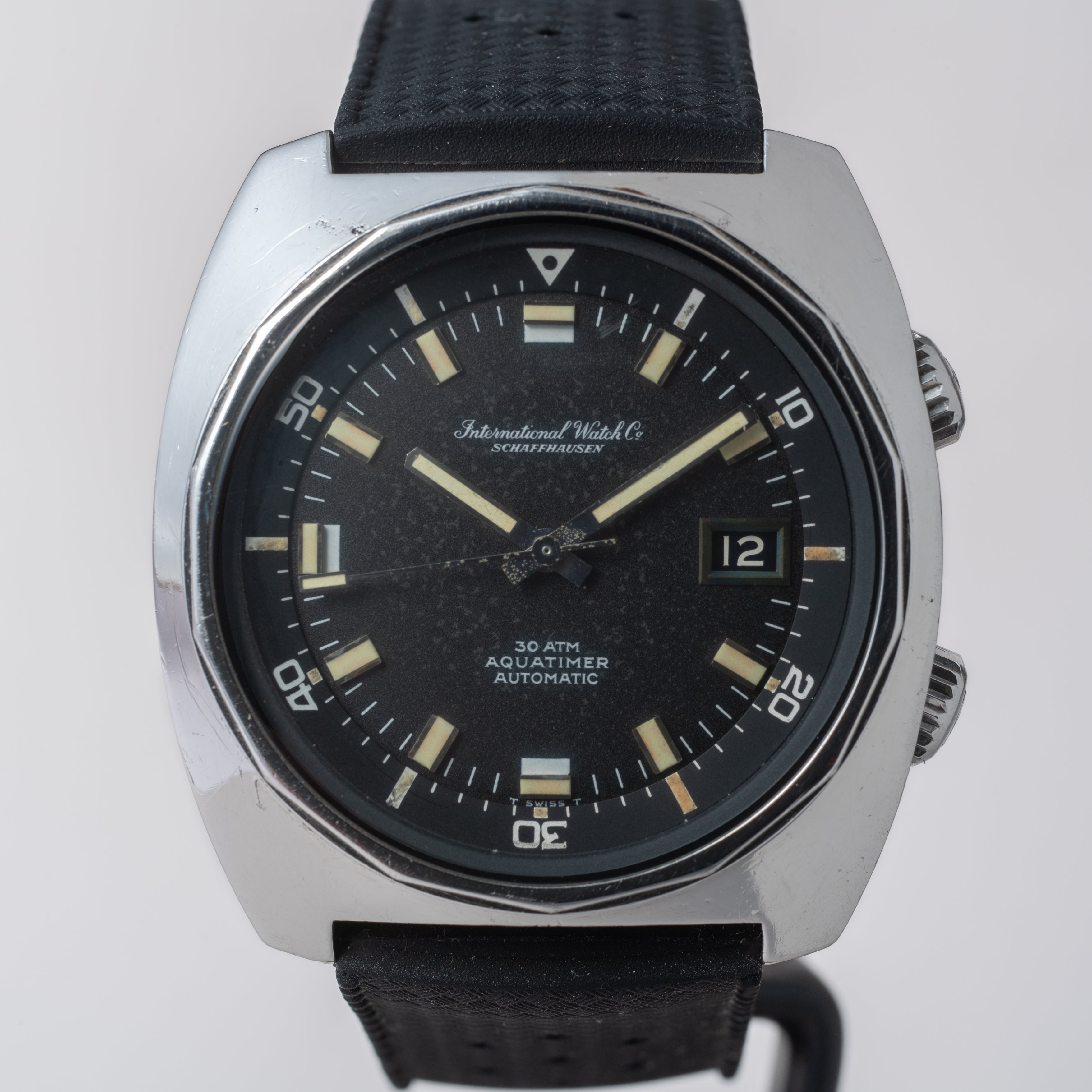 IWC アクアタイマー 1968年製 Ref.816AD ダイバーズウオッチ 別作スケルトン裏蓋付き