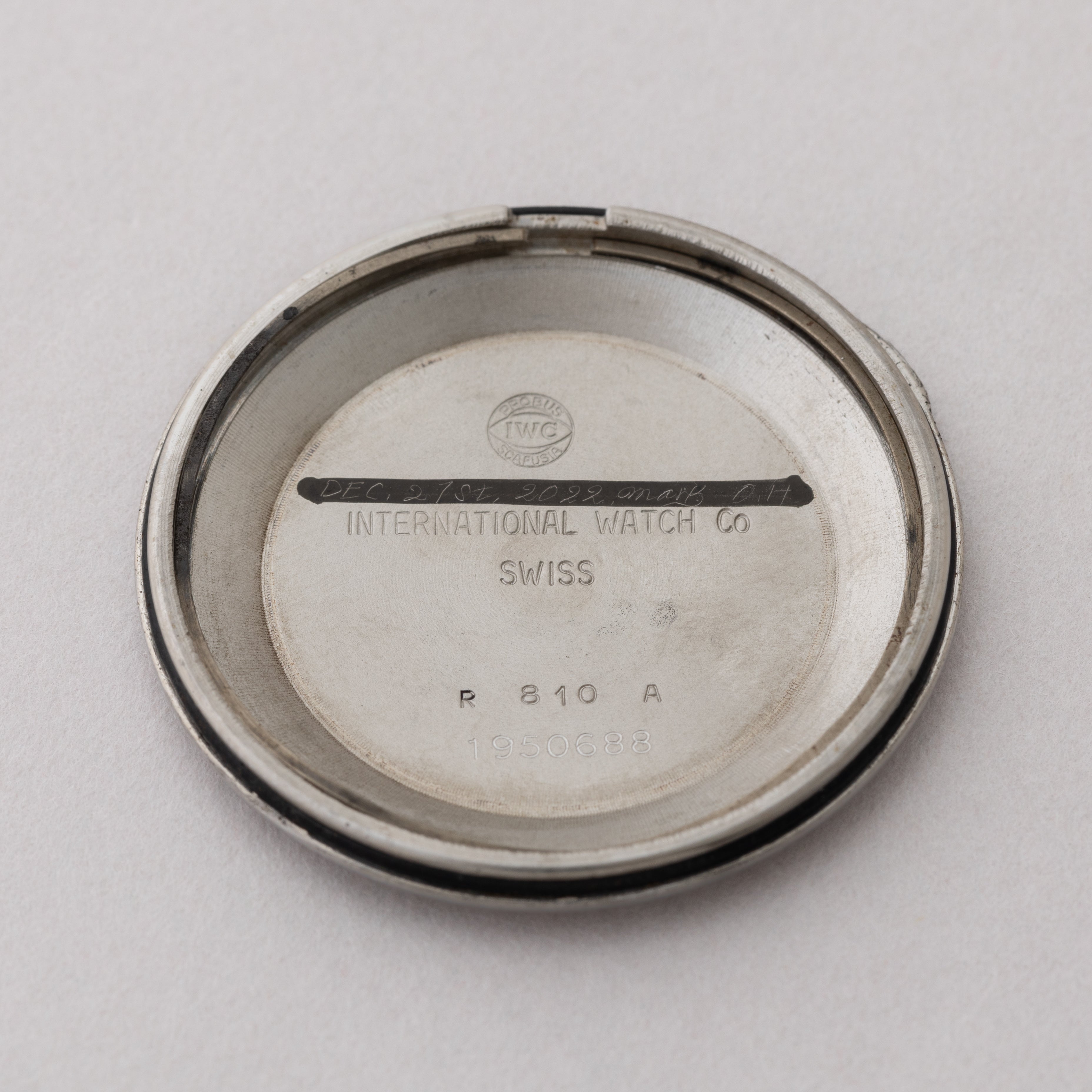 IWC ラウンドケース 1972年製 Cal.8541B オートマチック