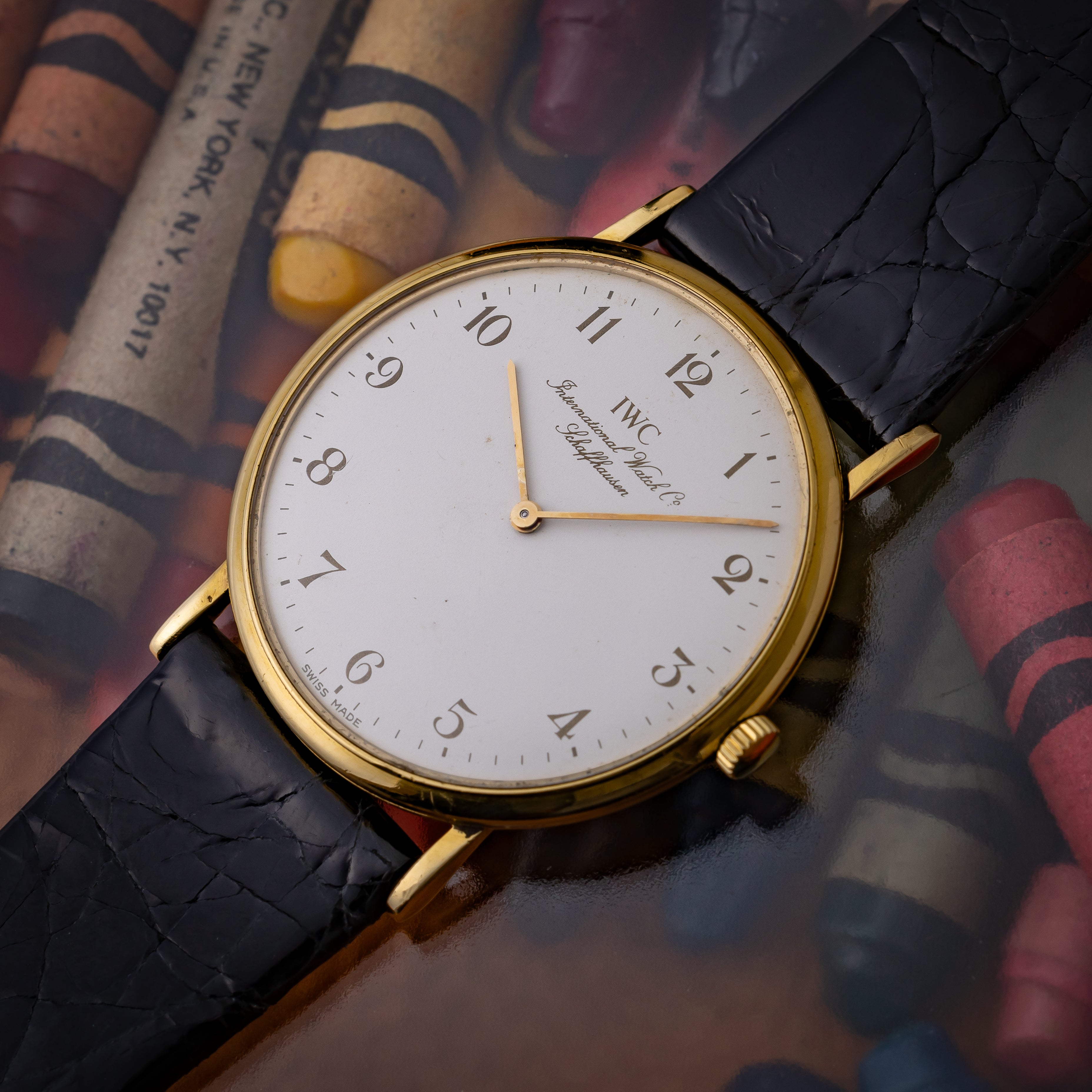 IWC ポートフィノ 18金無垢 手巻き 1970年代