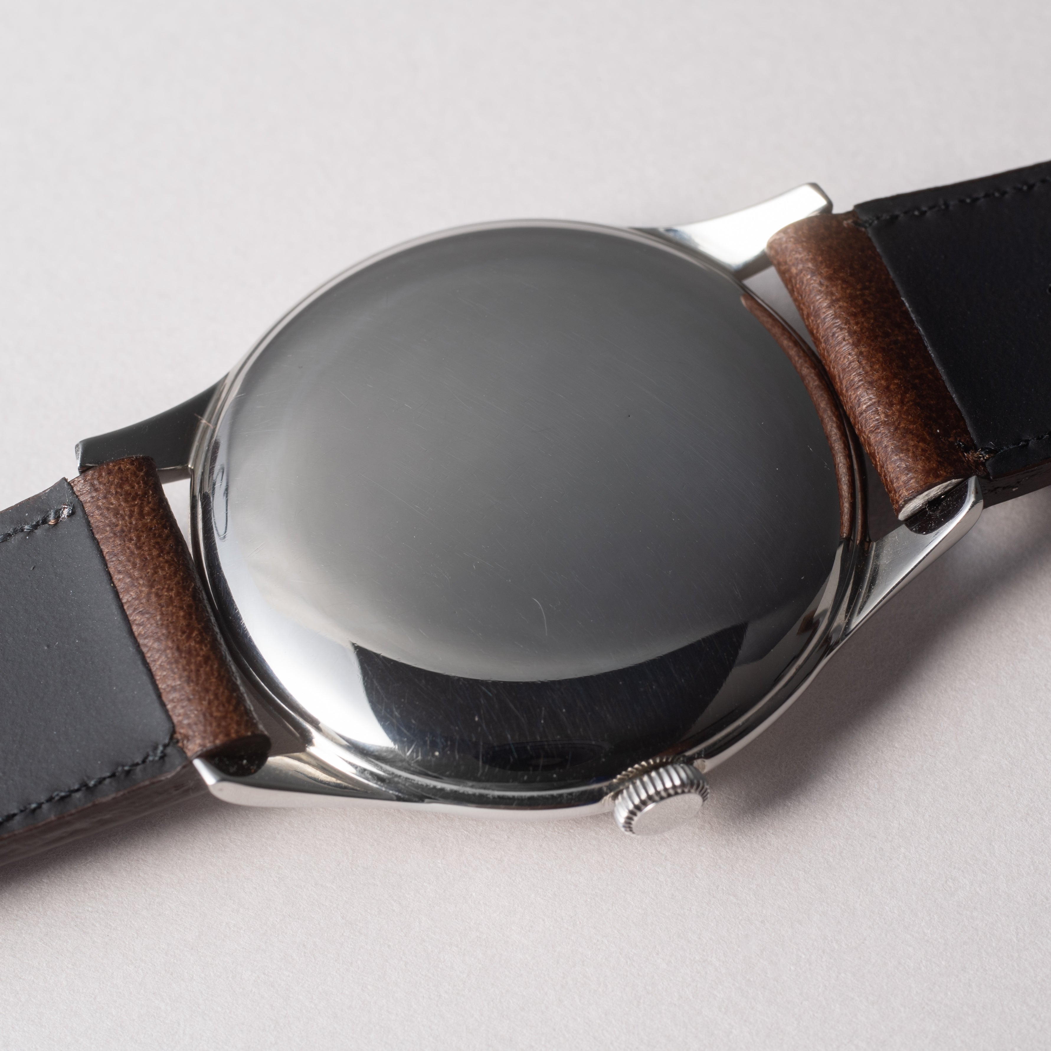 IWC Cal.89搭載 1955年製ラウンドケース 手巻き ステンレスケース