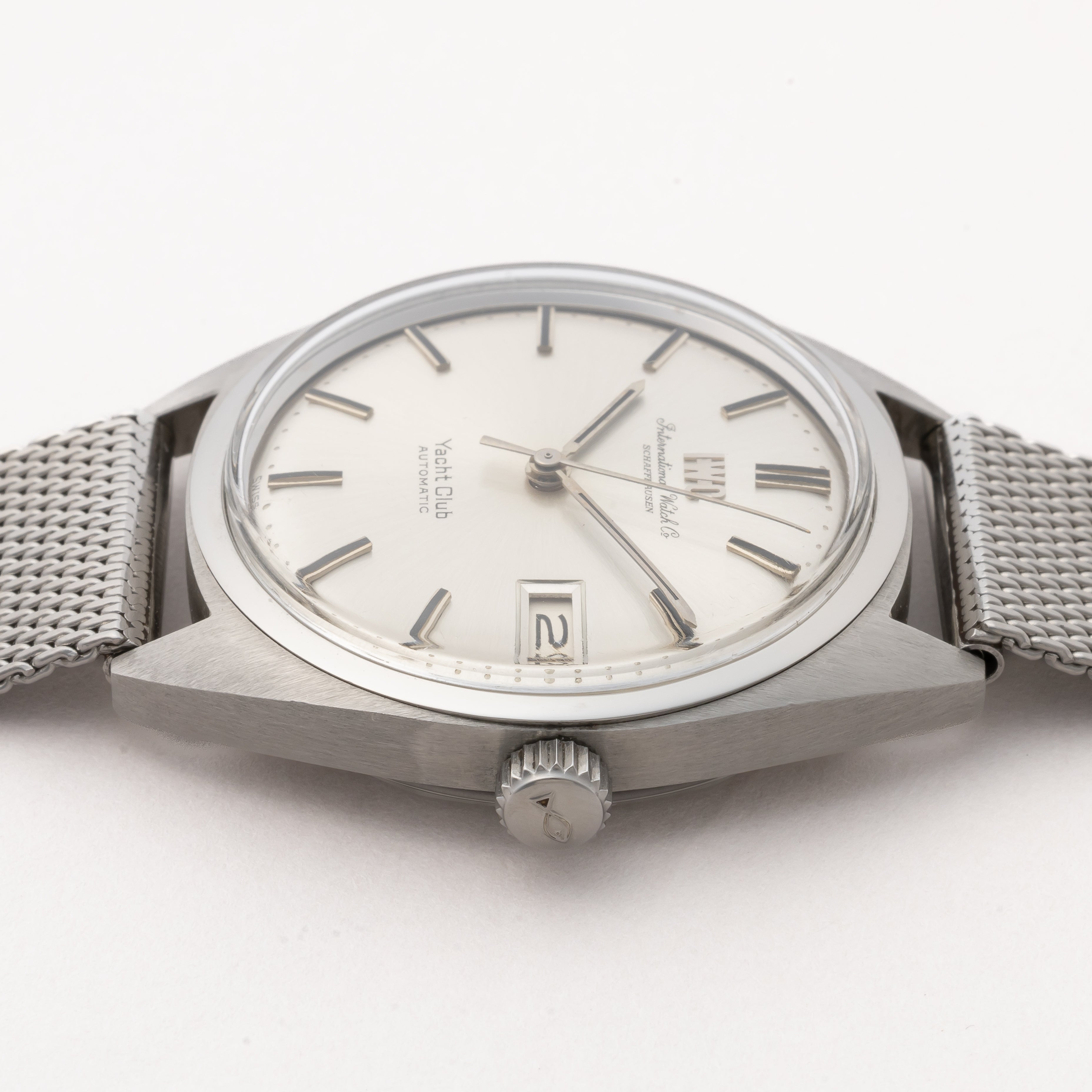 IWC ヨットクラブ1970年製（昭和45年製） Cal.8541B メッシュブレス付き