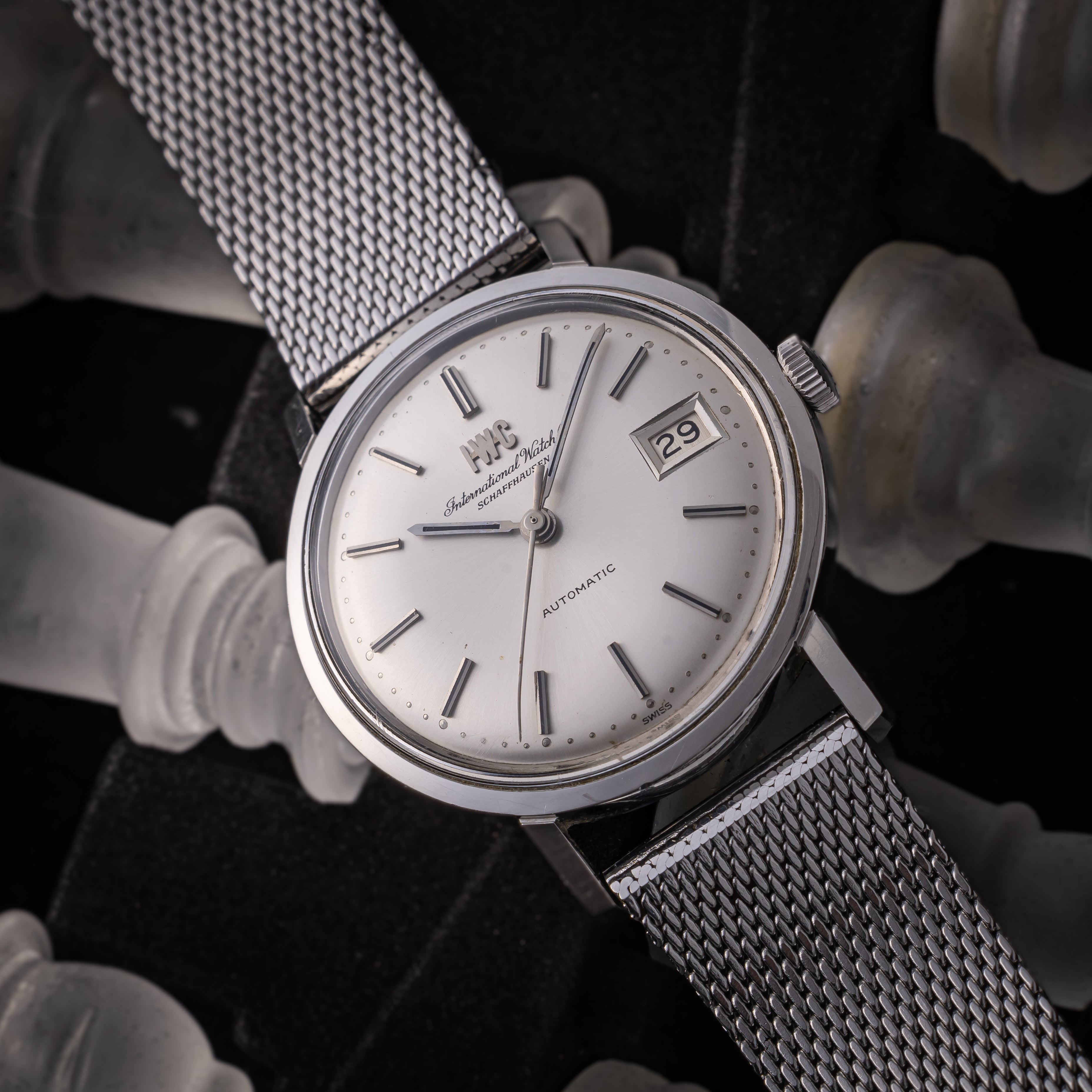 IWC ラウンドケース 1970年製/昭和45年製 オートマチック Cal.8541B