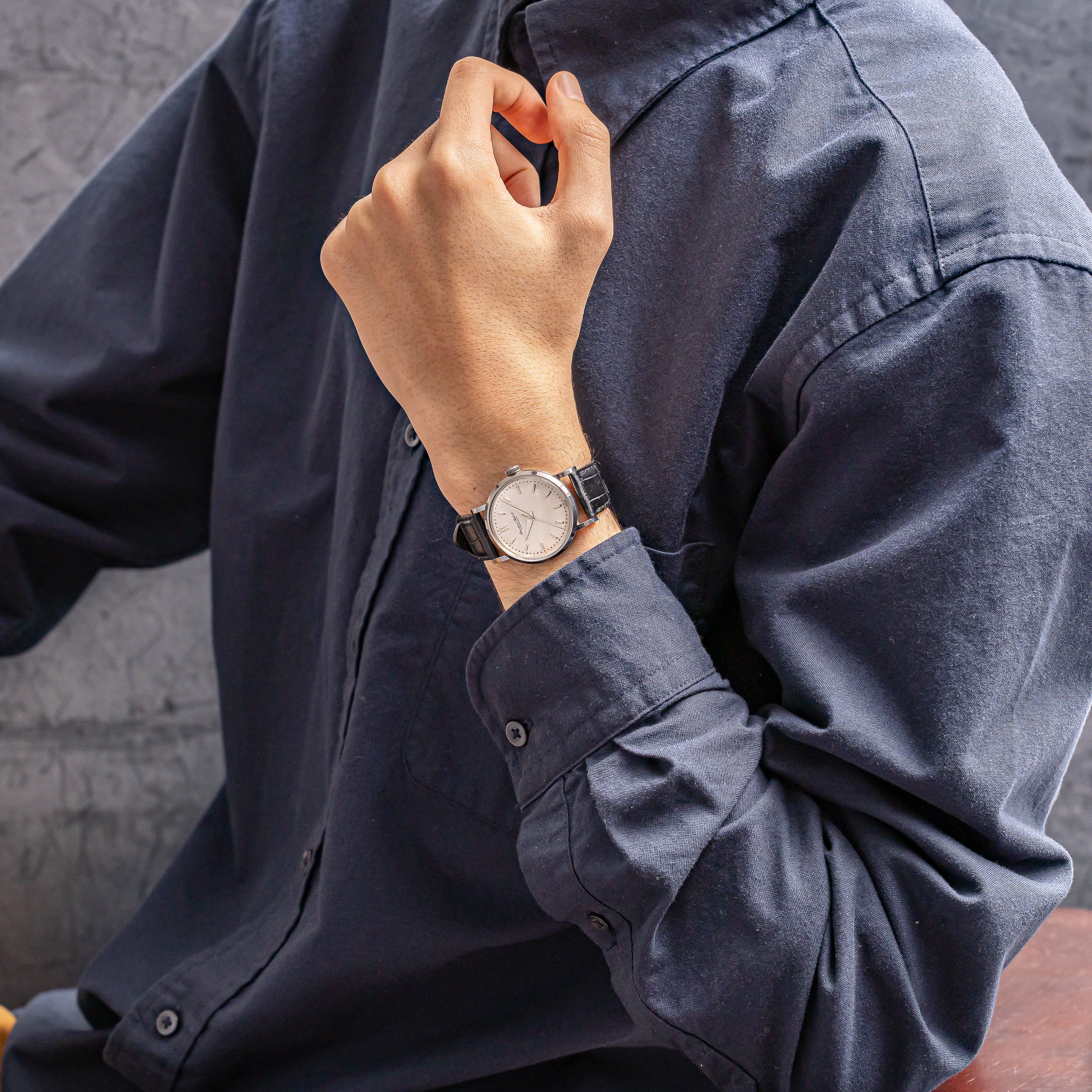 IWC ラウンド Cal.89 1949年製 砲弾インデックス