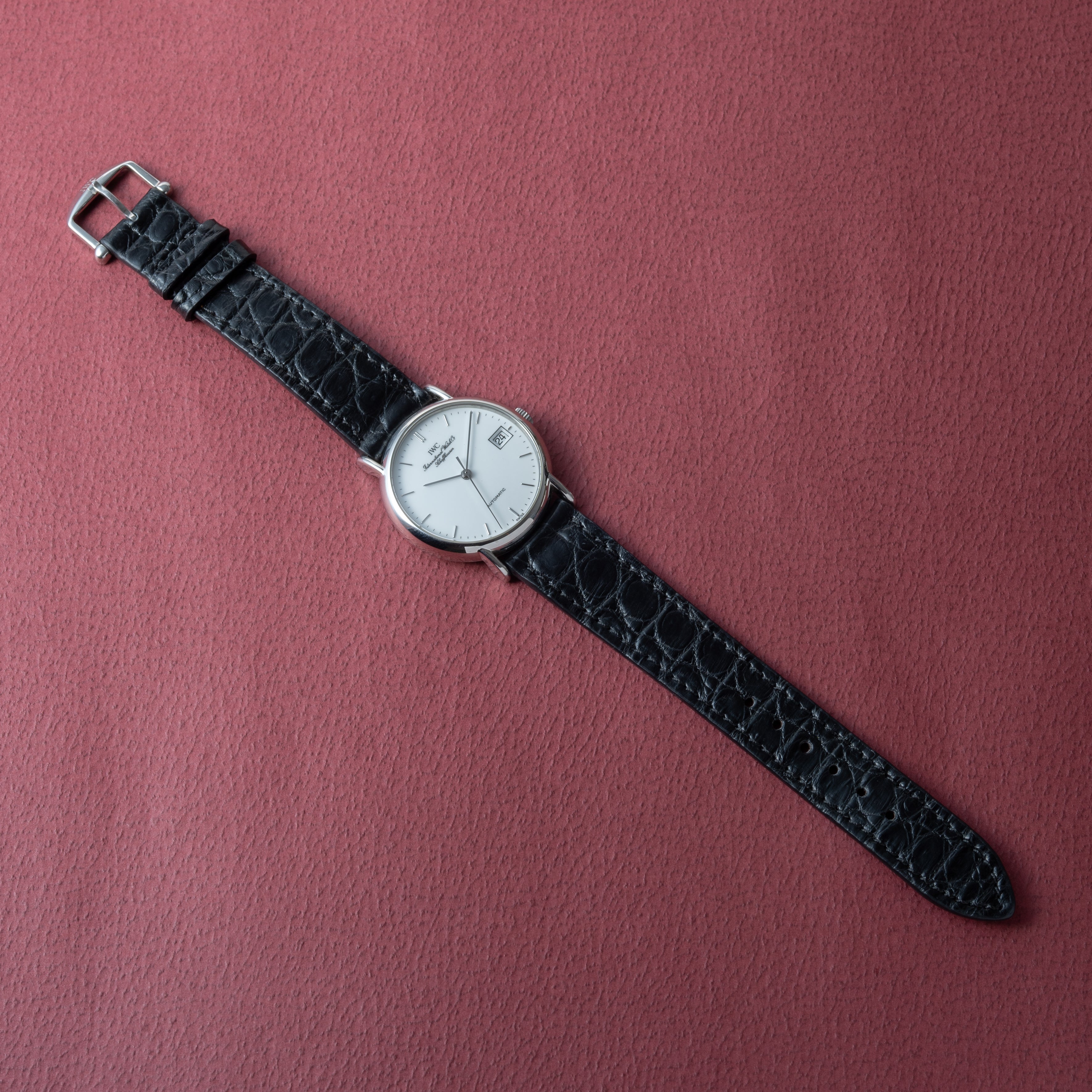 IWC ポートフィノ 1994年製 オートマチック エナメルホワイトダイヤル