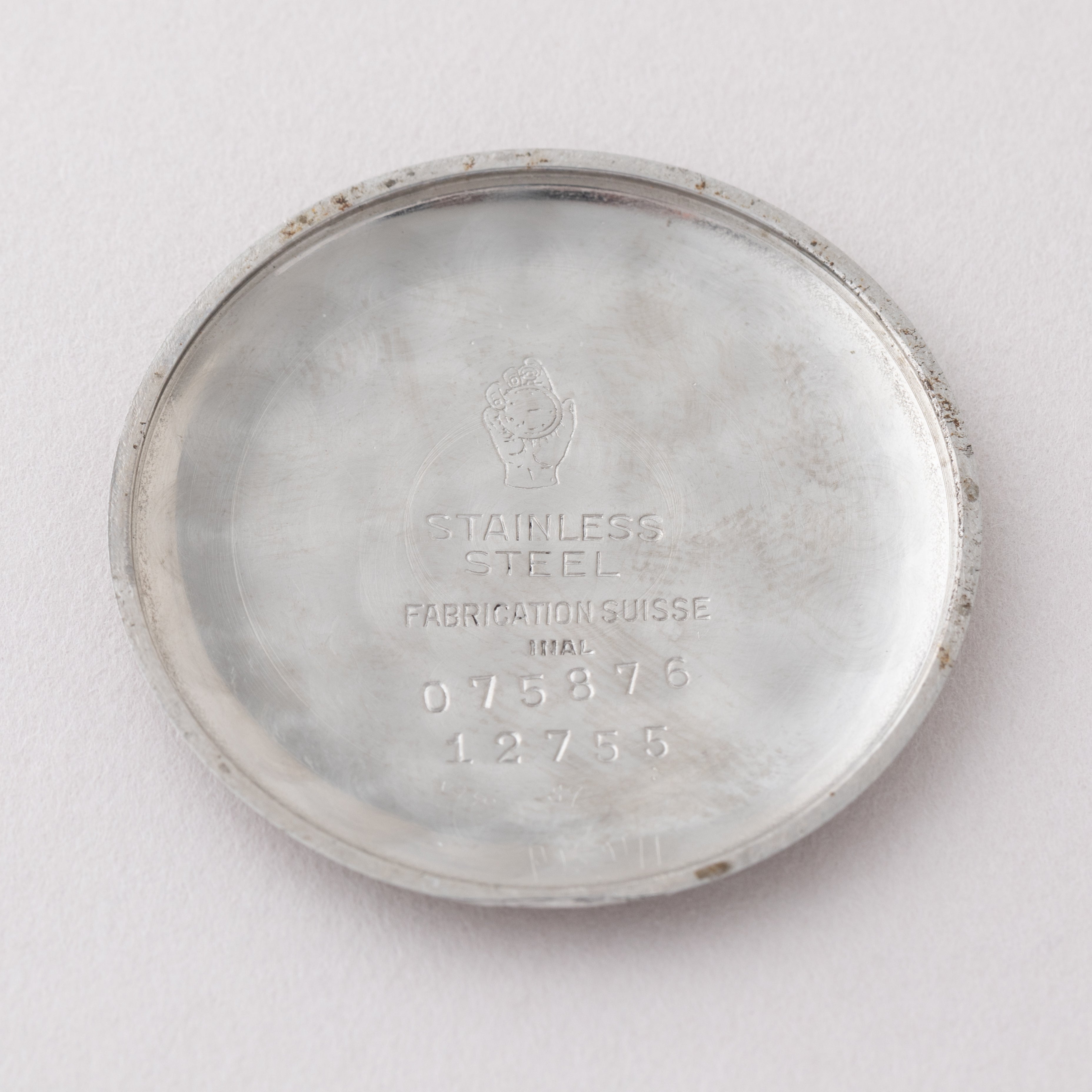 ギュブラン ラウンド 1940年代 手巻き ブラックダイヤル